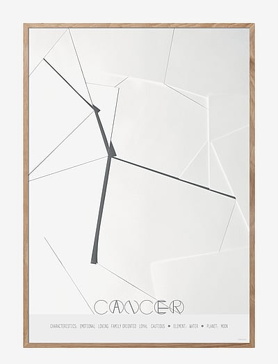 ChiCura Cancer - The Crab - Schwarz-weiß-Motive - MULTIPLE COLOR / multi