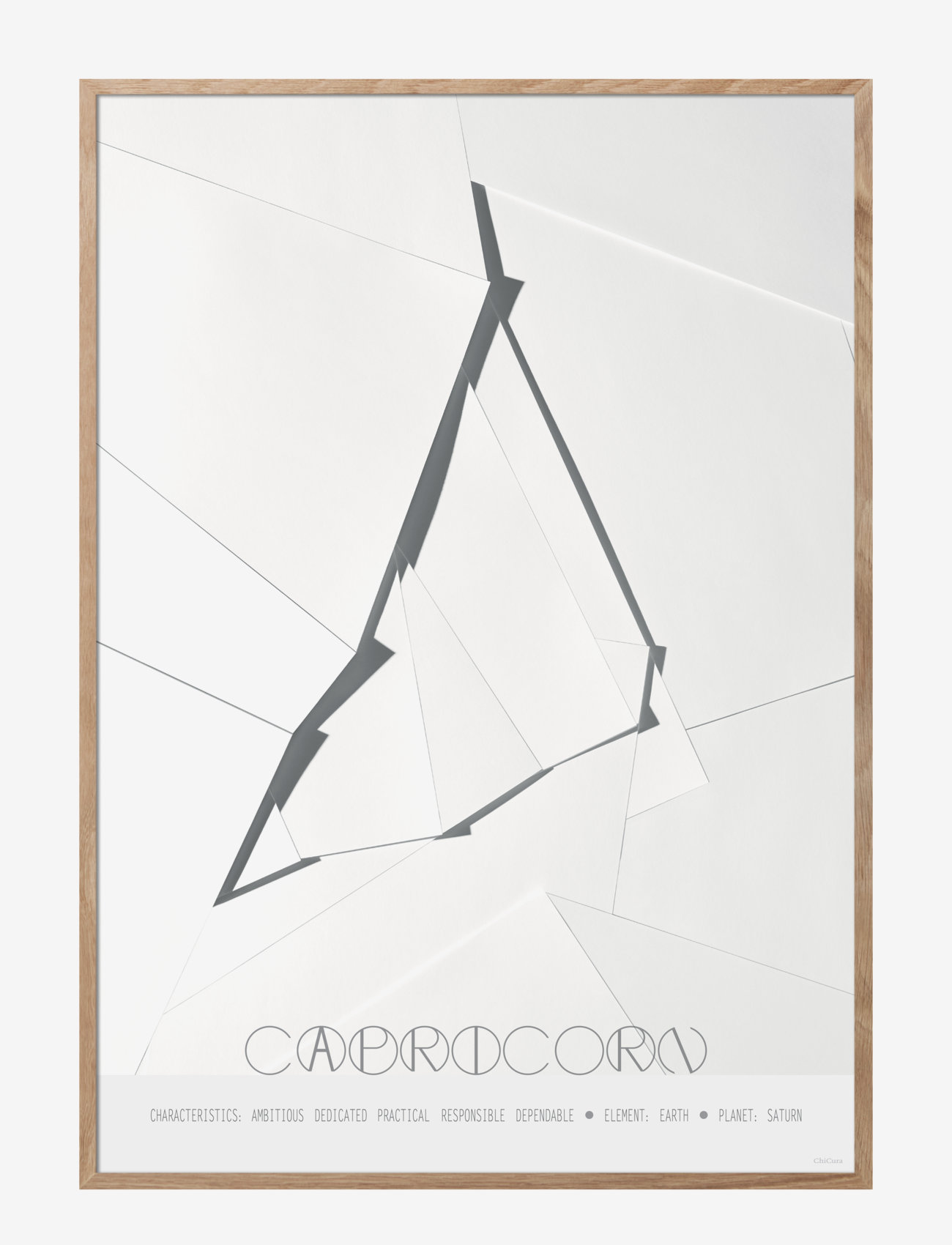 ChiCura - Capricorn - The Goat - graafilised mustrid - multiple color - 1