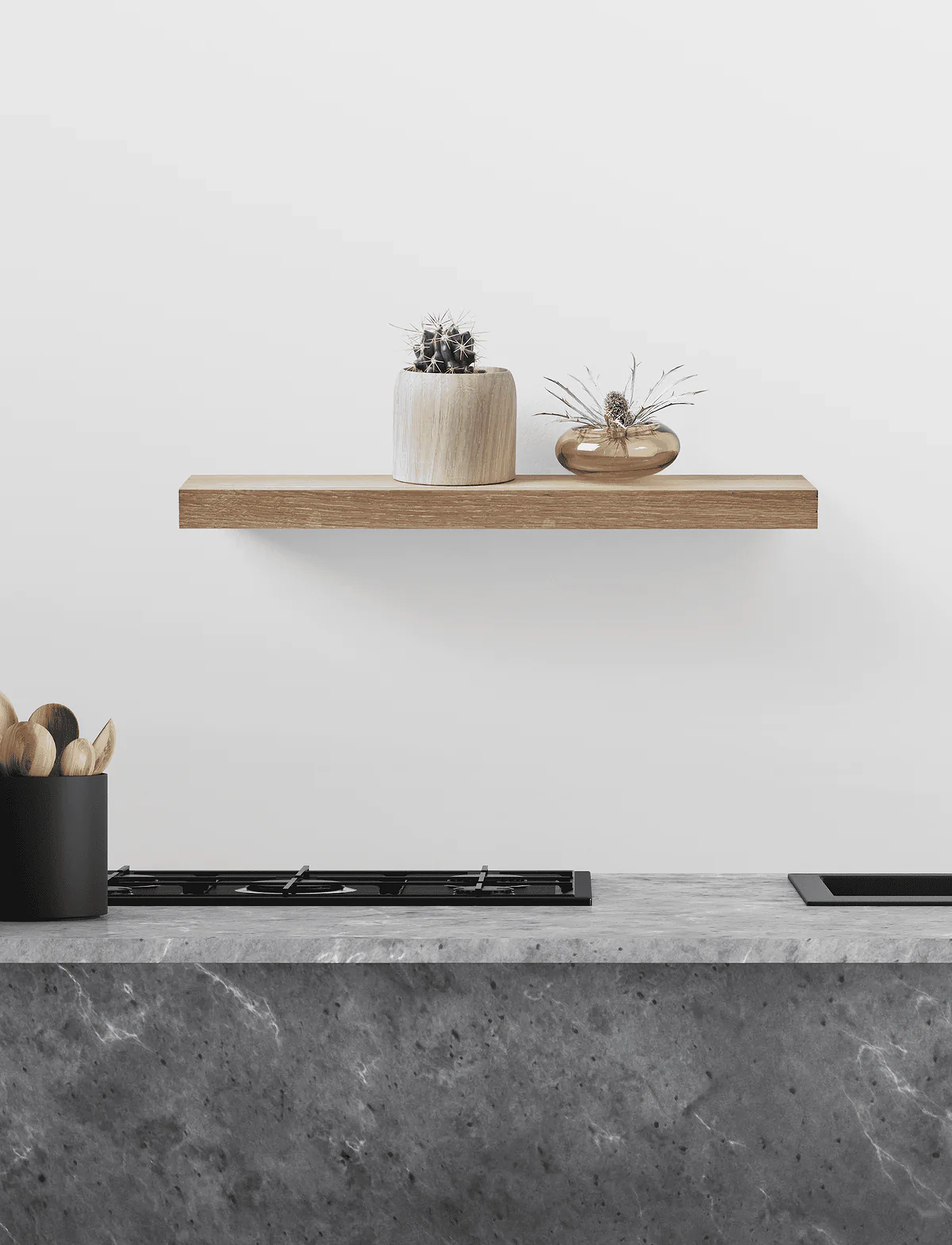 ChiCura - Tabula Shelf CC4 Oak - 30 cm - hylder - oak - 2