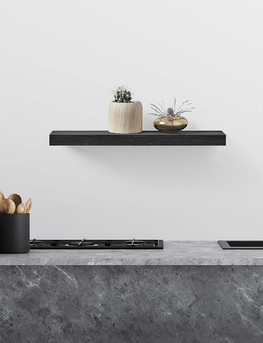 ChiCura - Tabula Shelf CC1 - 30 cm - regale und verwahrung - black - 5