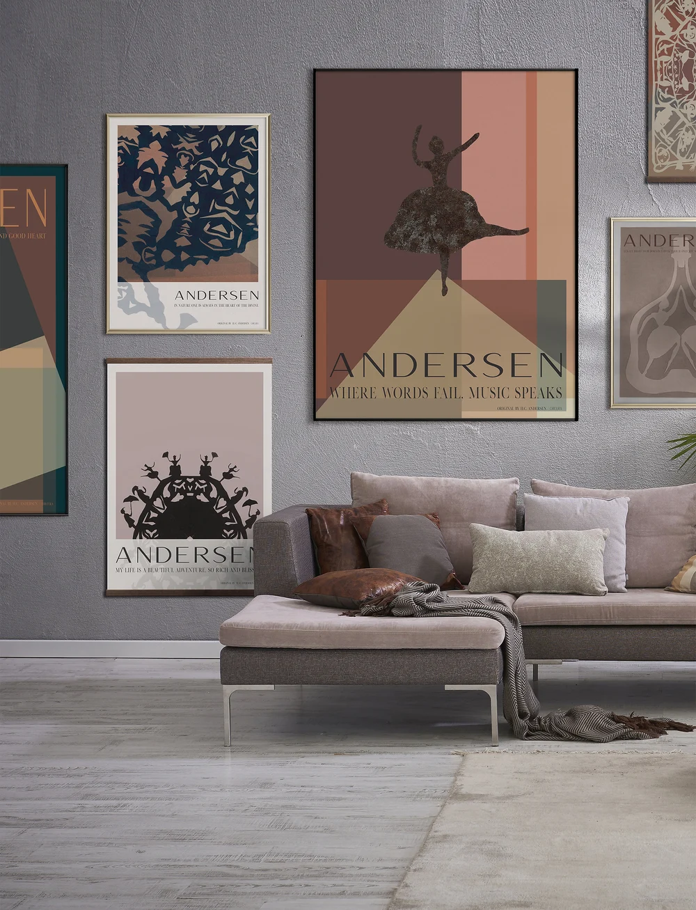 ChiCura - H.C. Andersen - Blissful - grafische muster - multiple color - 1