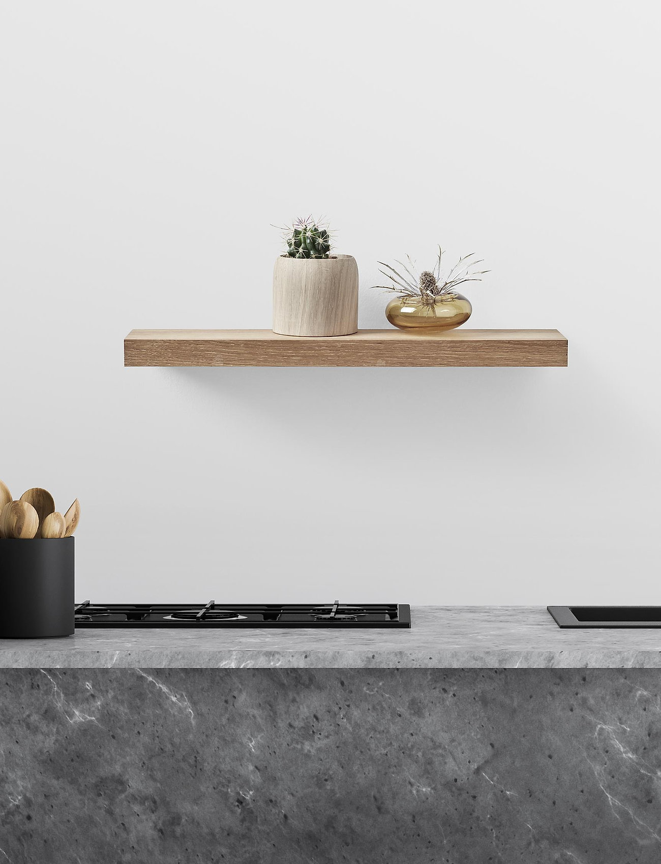 ChiCura - Tabula Shelf CC1 - 30 cm - hyllor - oak - 3