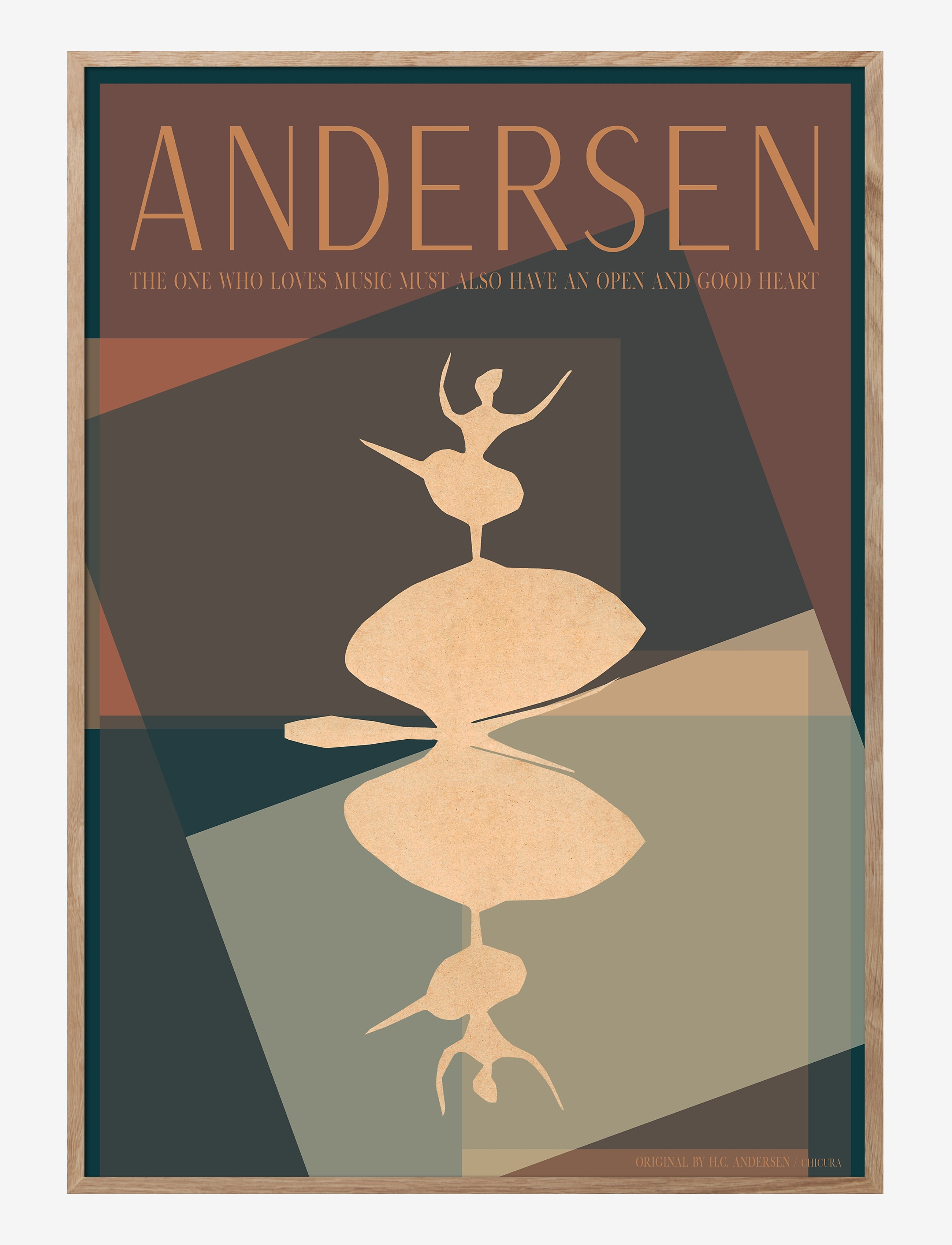 ChiCura H.C. Andersen - The Musical - Poster & Rahmen - 1. ENGLISH POSTER QUOTES / multi