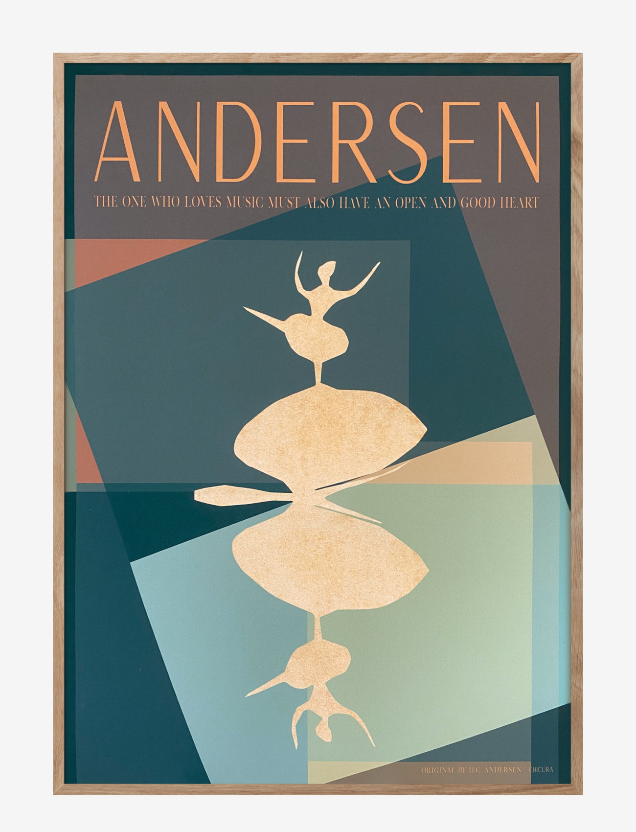 ChiCura - H.C. Andersen - The Musical - grafische muster - 1. english poster quotes - 1