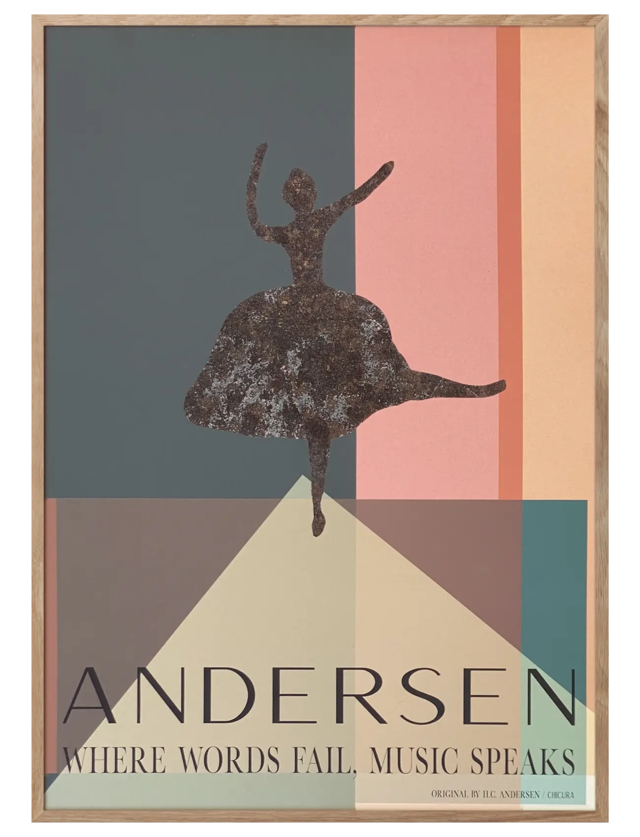 CHICURA H.c. Andersen - Music Speaks Patterned - A3 - Unisex