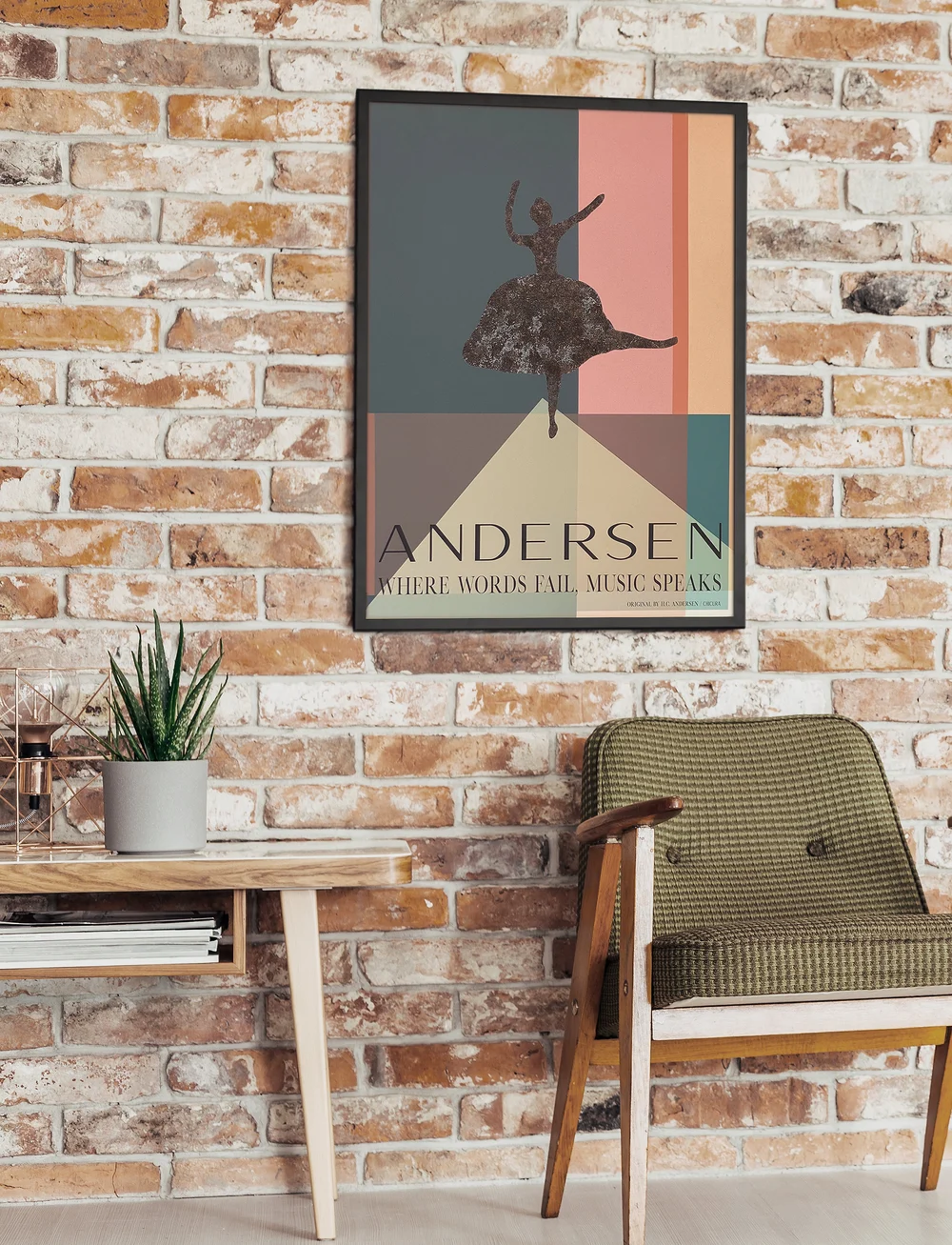 ChiCura - H.C. Andersen - Music Speaks - grafische muster - multiple color - 2