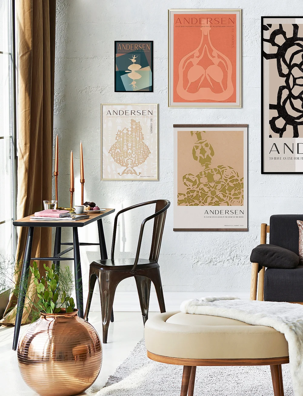 ChiCura - H.C. Andersen - Fragment - grafische muster - multiple color - 1