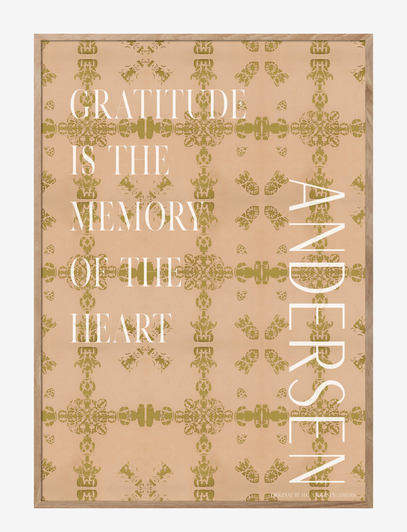 ChiCura - H.C. Andersen - Gratitude - grafiska mönster - multiple color - 0