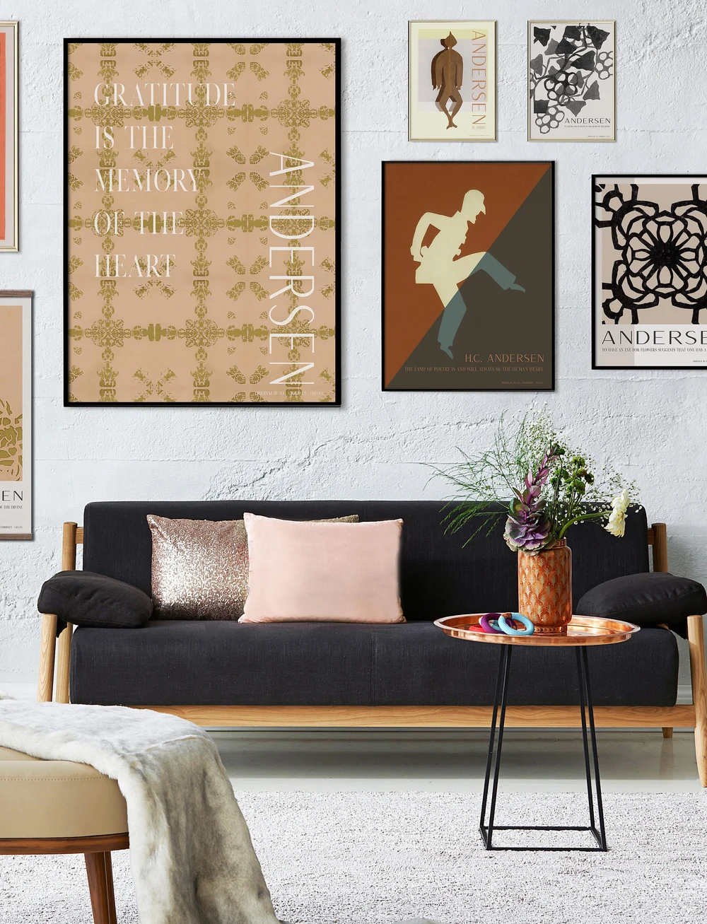 ChiCura - H.C. Andersen - Gratitude - grafische muster - multiple color - 1