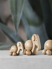 ChiCura - Spinning Turtle - Small - houten figuren - oak - 2