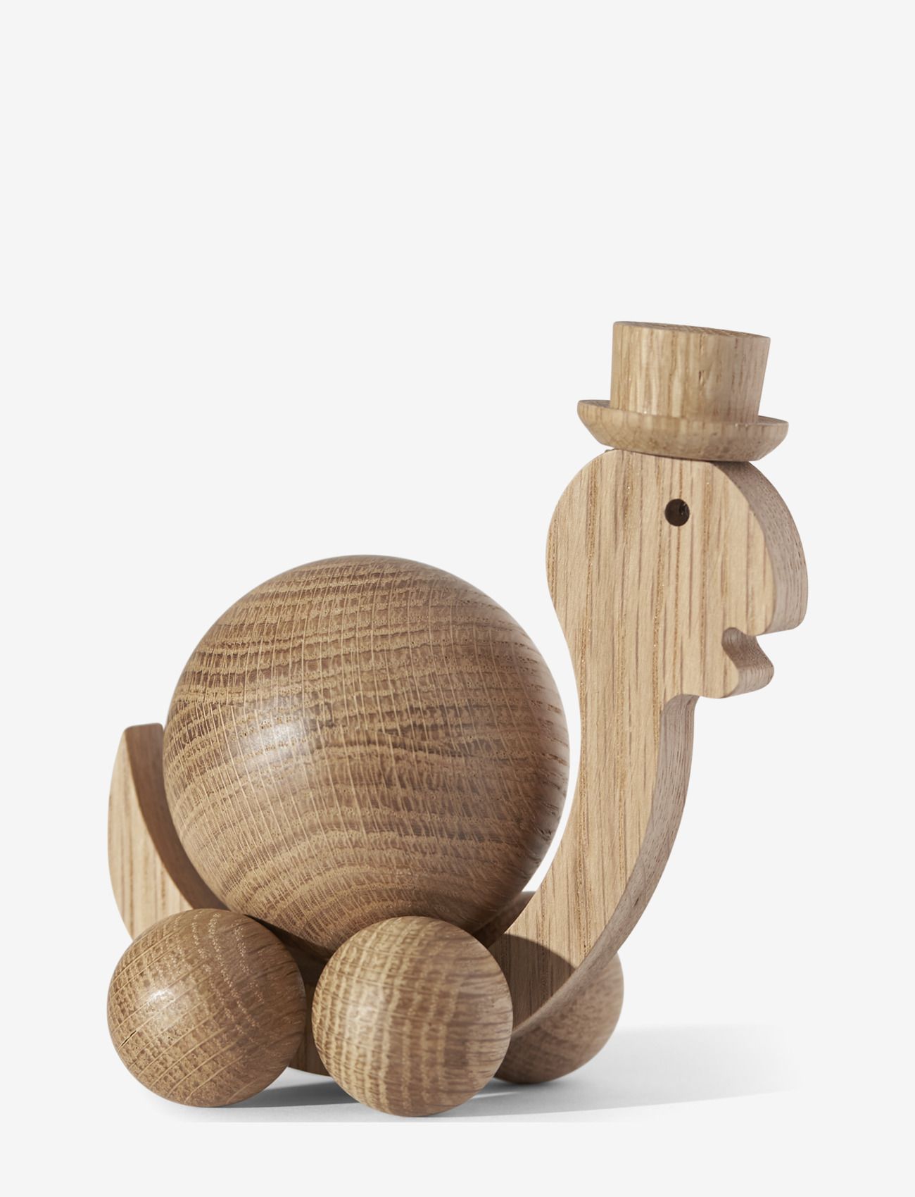 ChiCura - Spinning Turtle - Medium - wooden figures - oak - 0