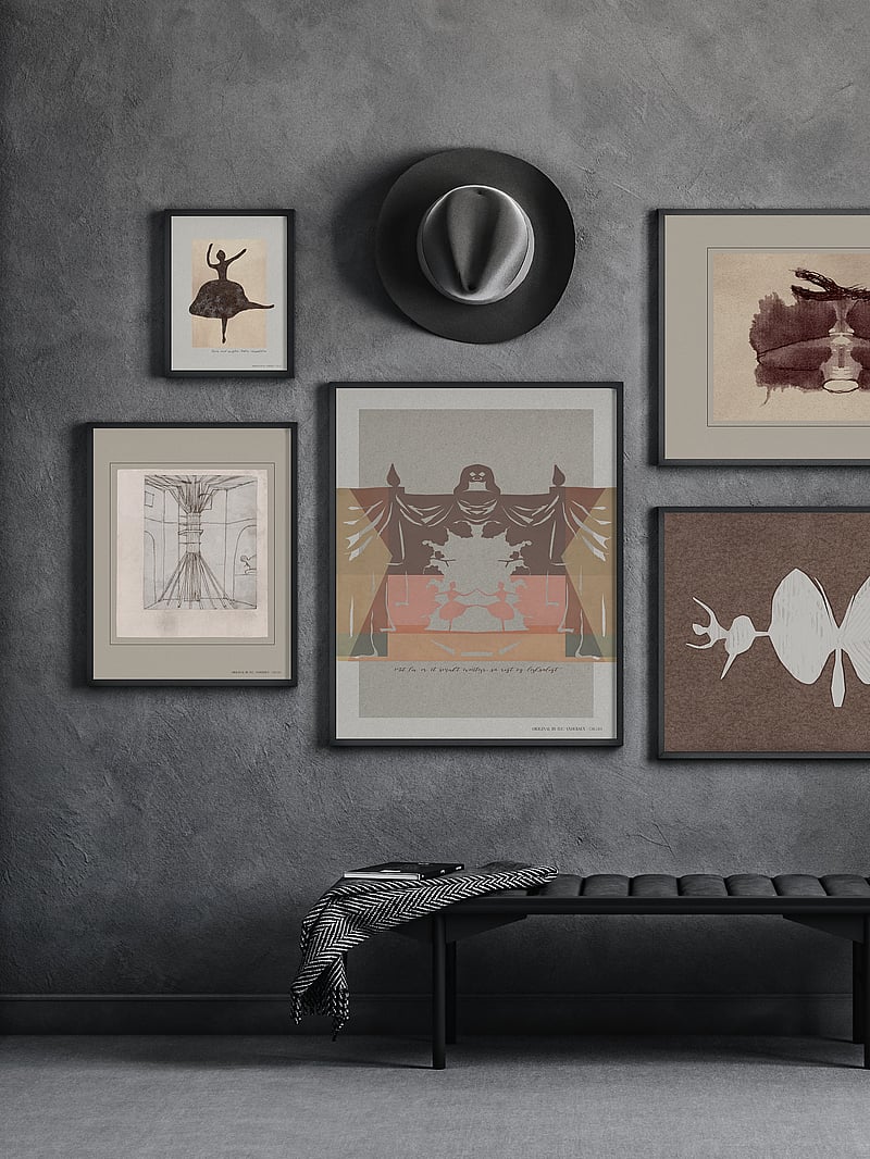 ChiCura - H.C. Andersen - Cohesion - graafilised mustrid - multiple color - 1