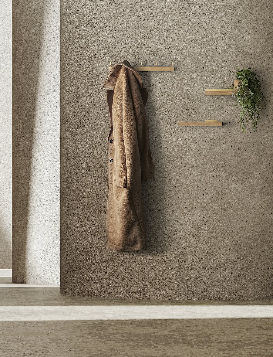 ChiCura - Tabula Rack Oak - riputuskonksud ja nagid - oak/golden - 1