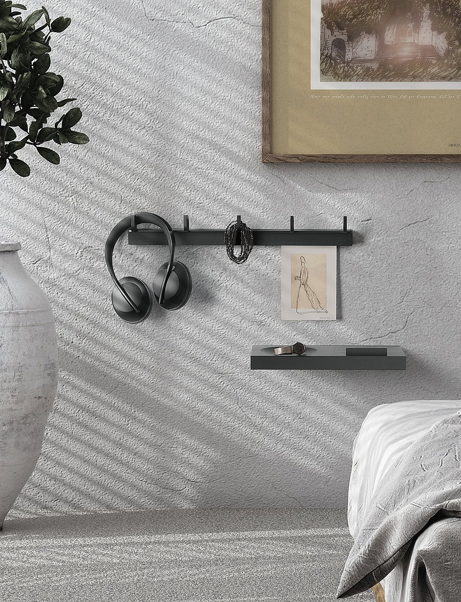 ChiCura - Tabula Rack Oak - riputuskonksud ja nagid - oak/golden - 2