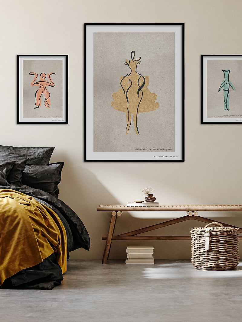 ChiCura - H.C. Andersen - Invisible Thread - illustrationen - multiple color - 1