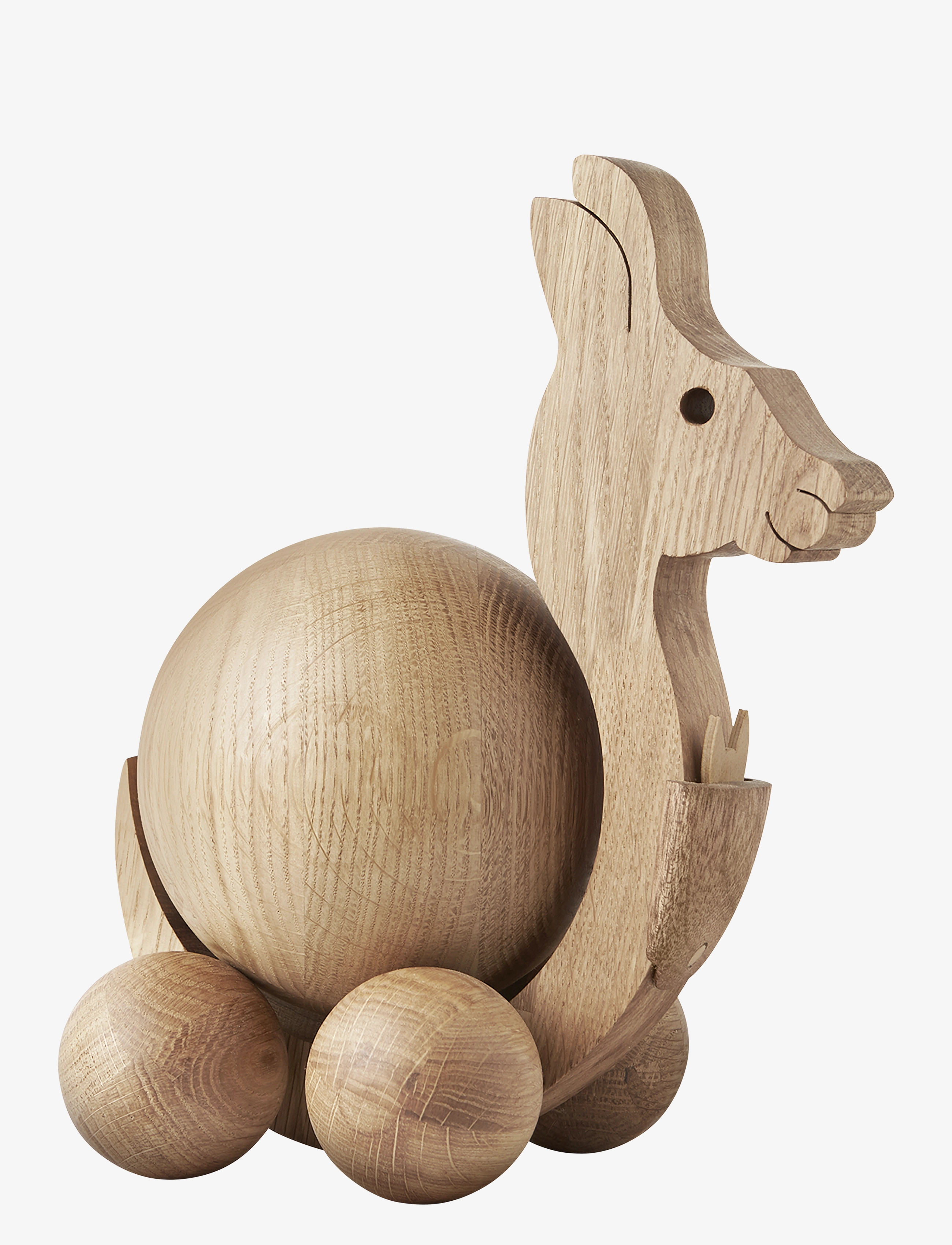 ChiCura Spinning Kangaroo - Medium - Confirmation gifts - OAK / brown