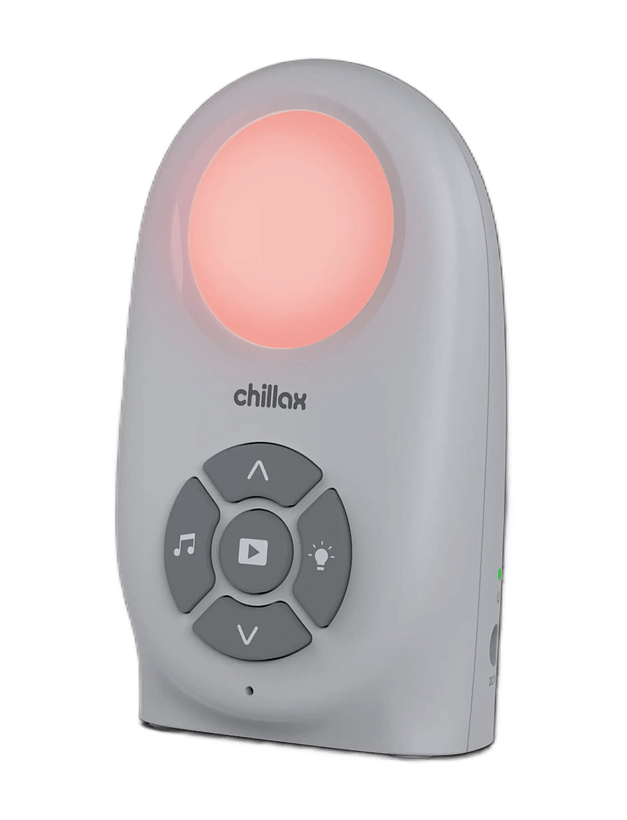 Chillax - Baby 210 Audio Baby Monitor with Nigh Light - babyalarmer - white - 1