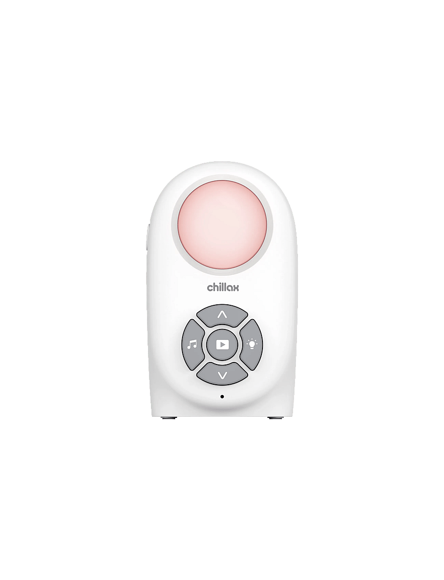 Chillax - Baby 210 Audio Baby Monitor with Nigh Light - babyalarmer - white - 3