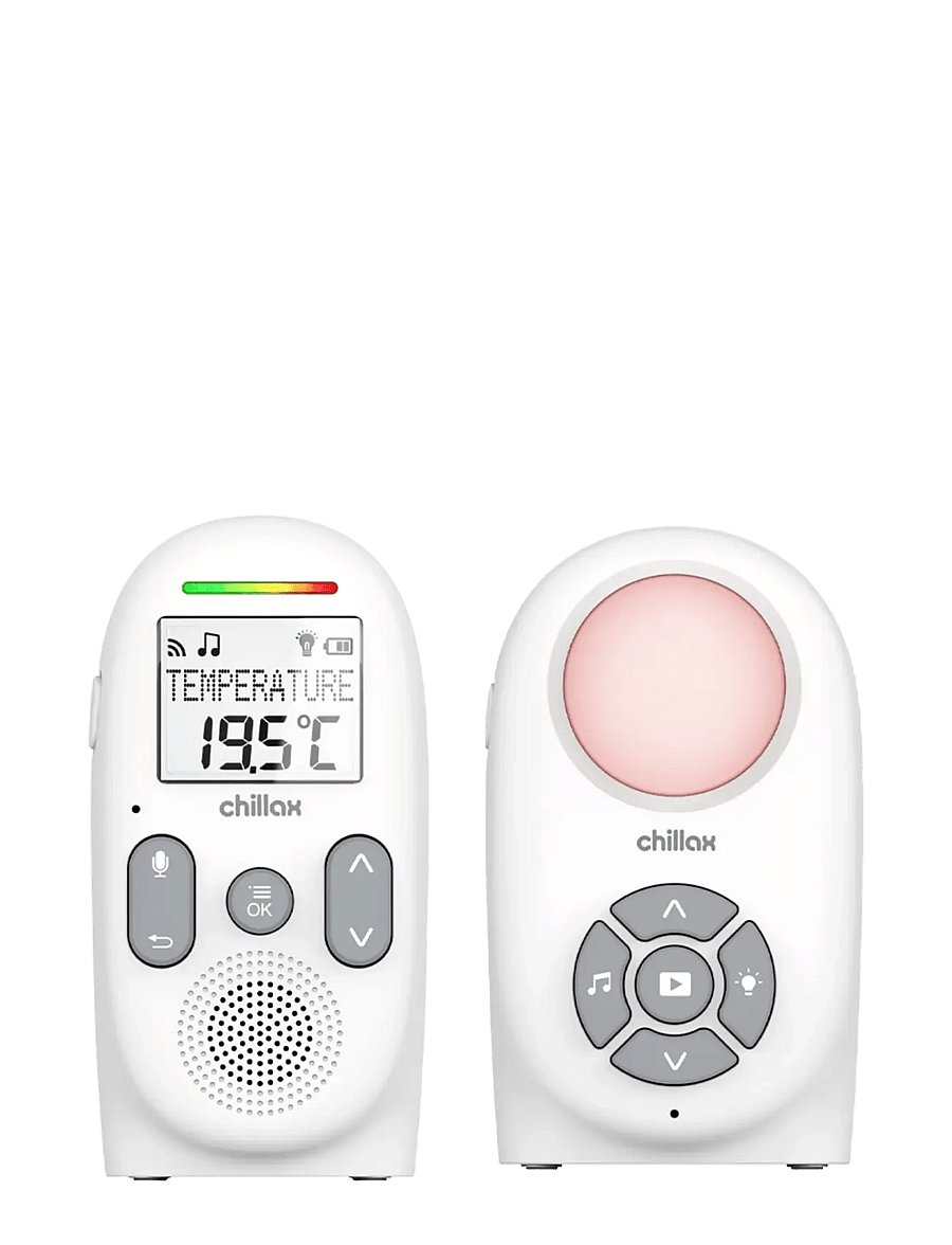 Chillax - Baby 260 Audio Baby Monitor with Display - babyalarmer - white - 1