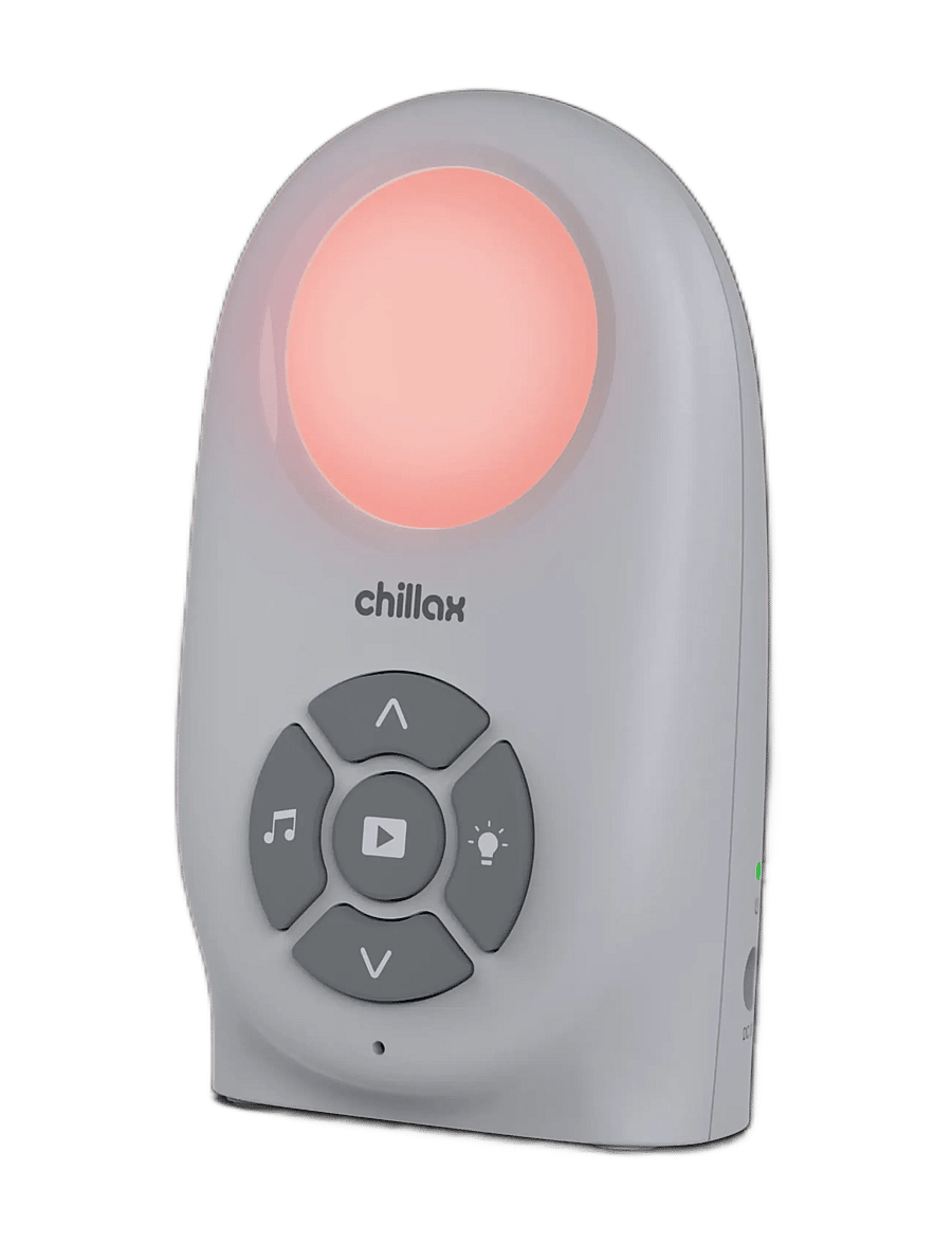 Chillax - Baby 260 Audio Baby Monitor with Display - babyalarmer - white - 3