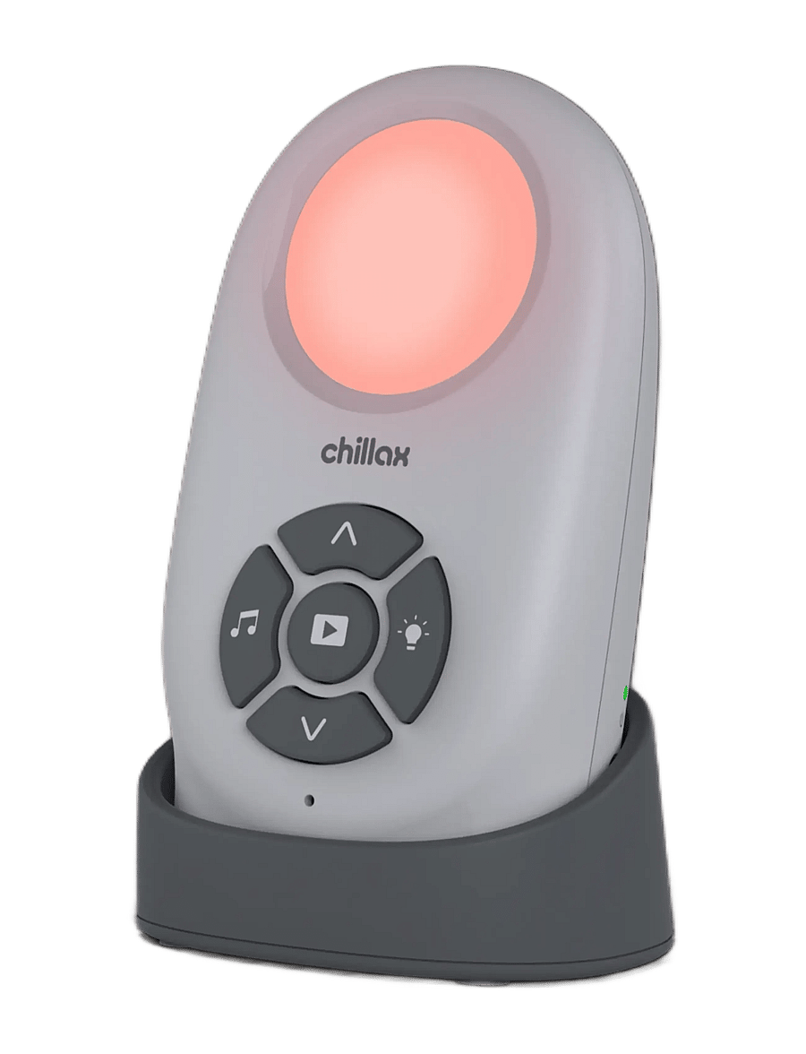 Chillax - Baby 360 Audio Baby Monitor with Portable Baby and Parent units - babyphone - white - 2