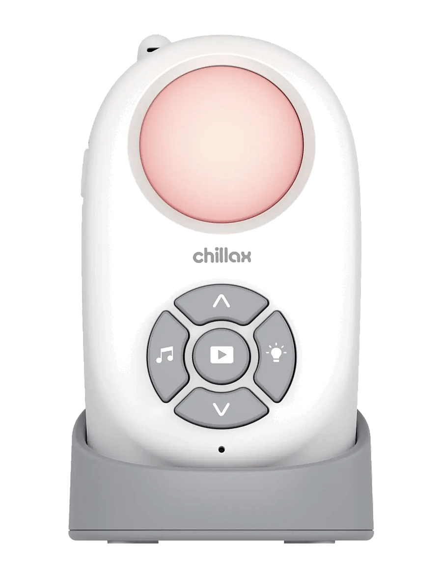Chillax - Baby 360 Audio Baby Monitor with Portable Baby and Parent units - babyphone - white - 3