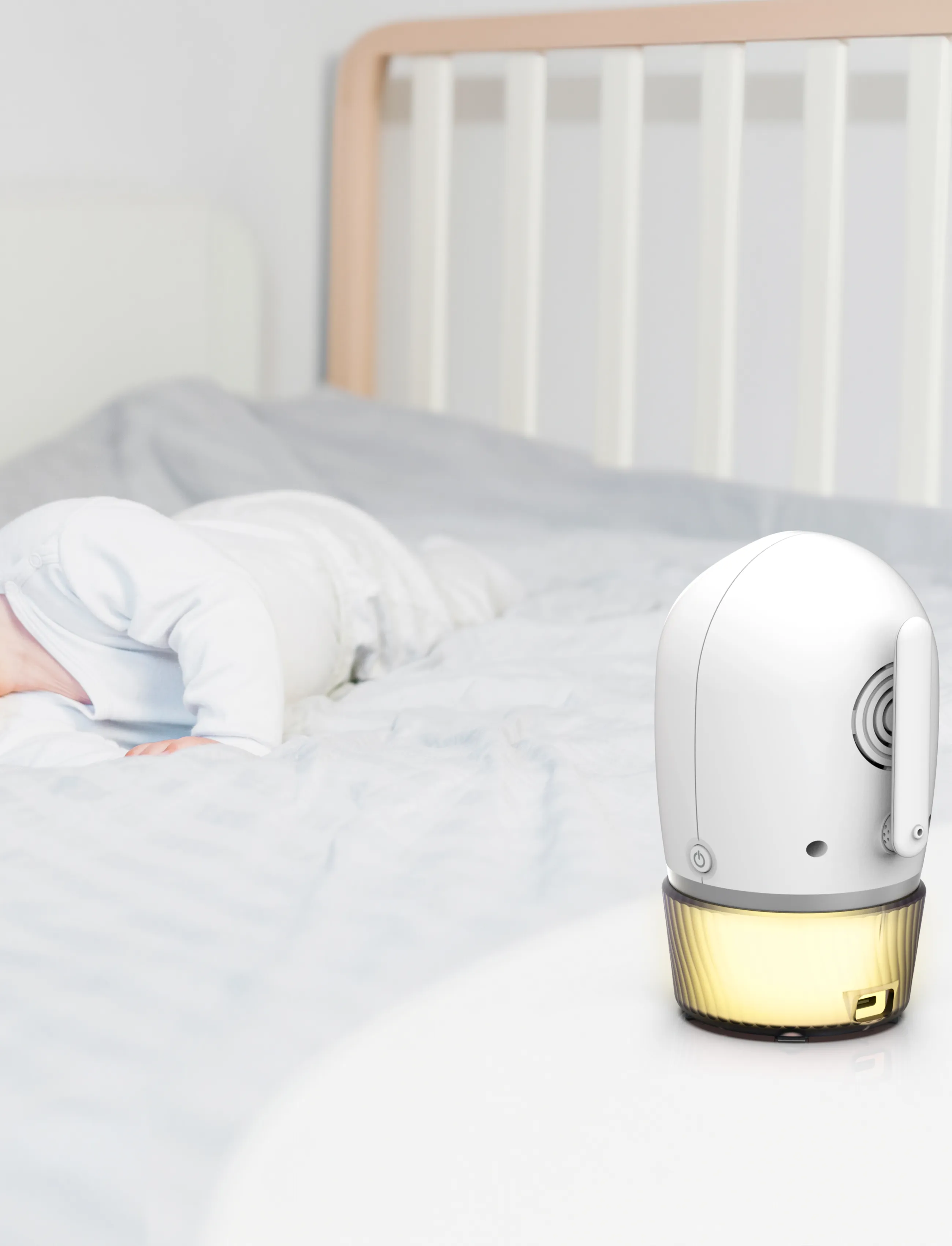 Chillax - Candle Cam - babyalarmer - white - 4