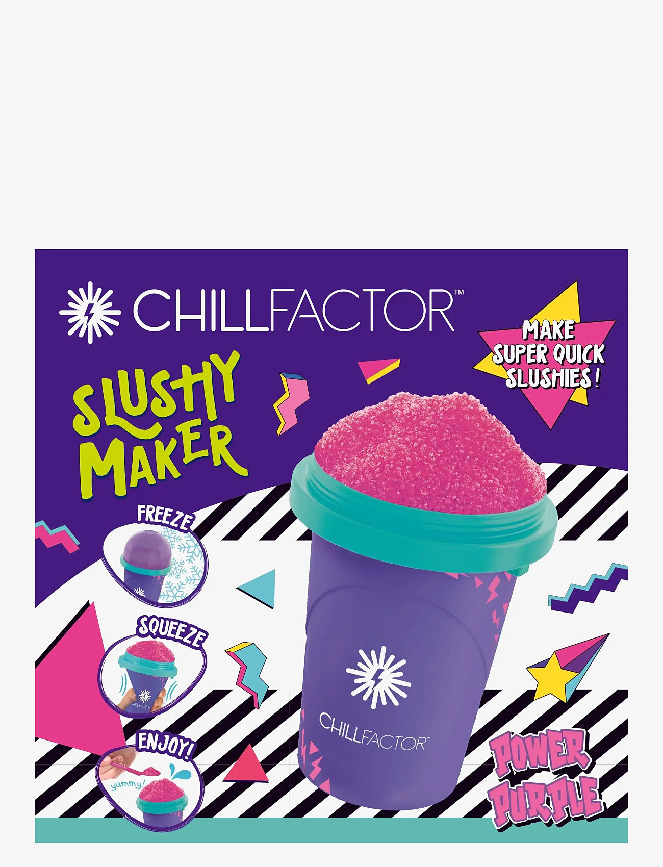 Chillfactor - CHILLFACTOR COLOUR SHOCK POWER PURPLE - cups & mugs - multi colour - 4