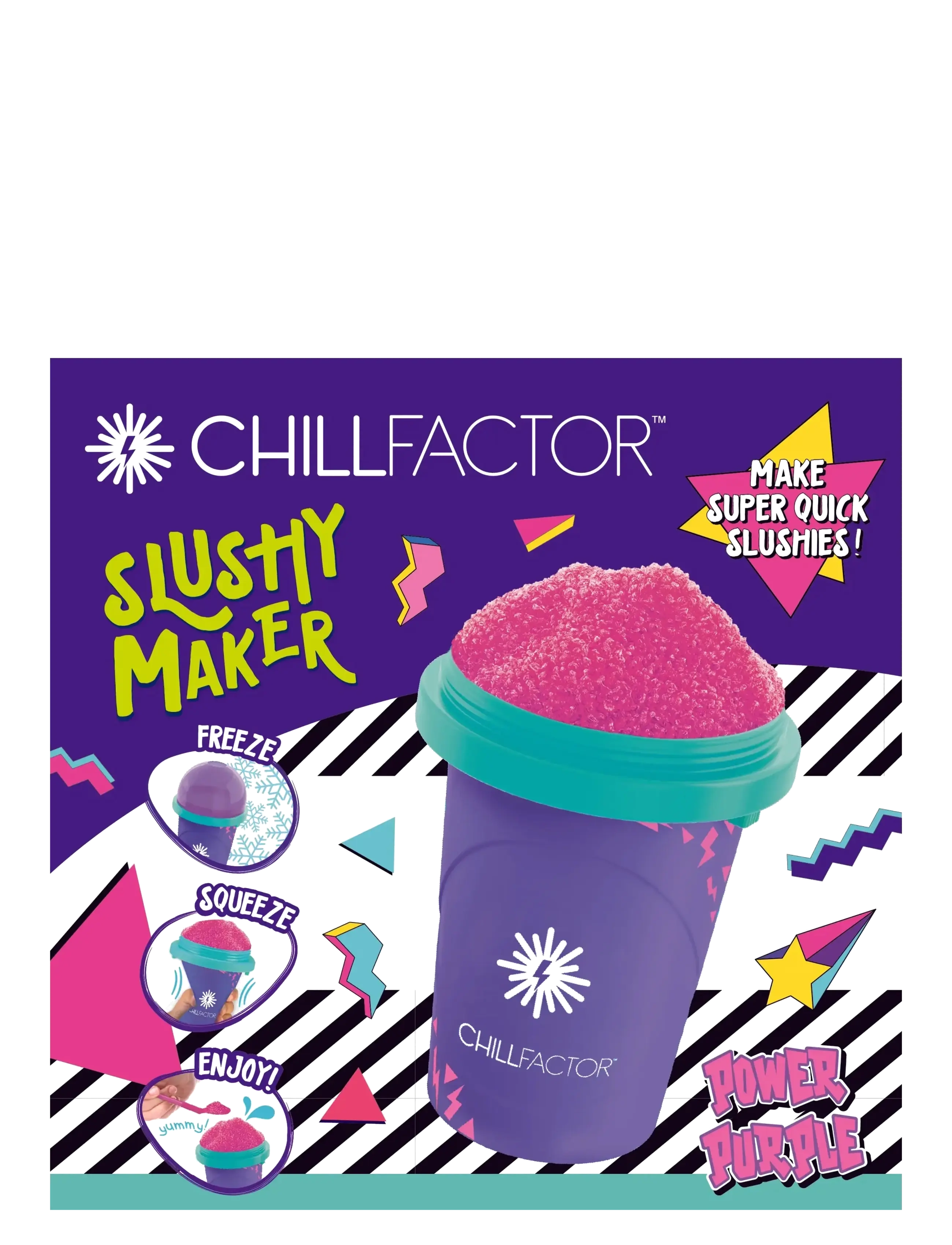 Chillfactor - CHILLFACTOR COLOUR SHOCK POWER PURPLE - filiżanki i kubki - multi colour - 4