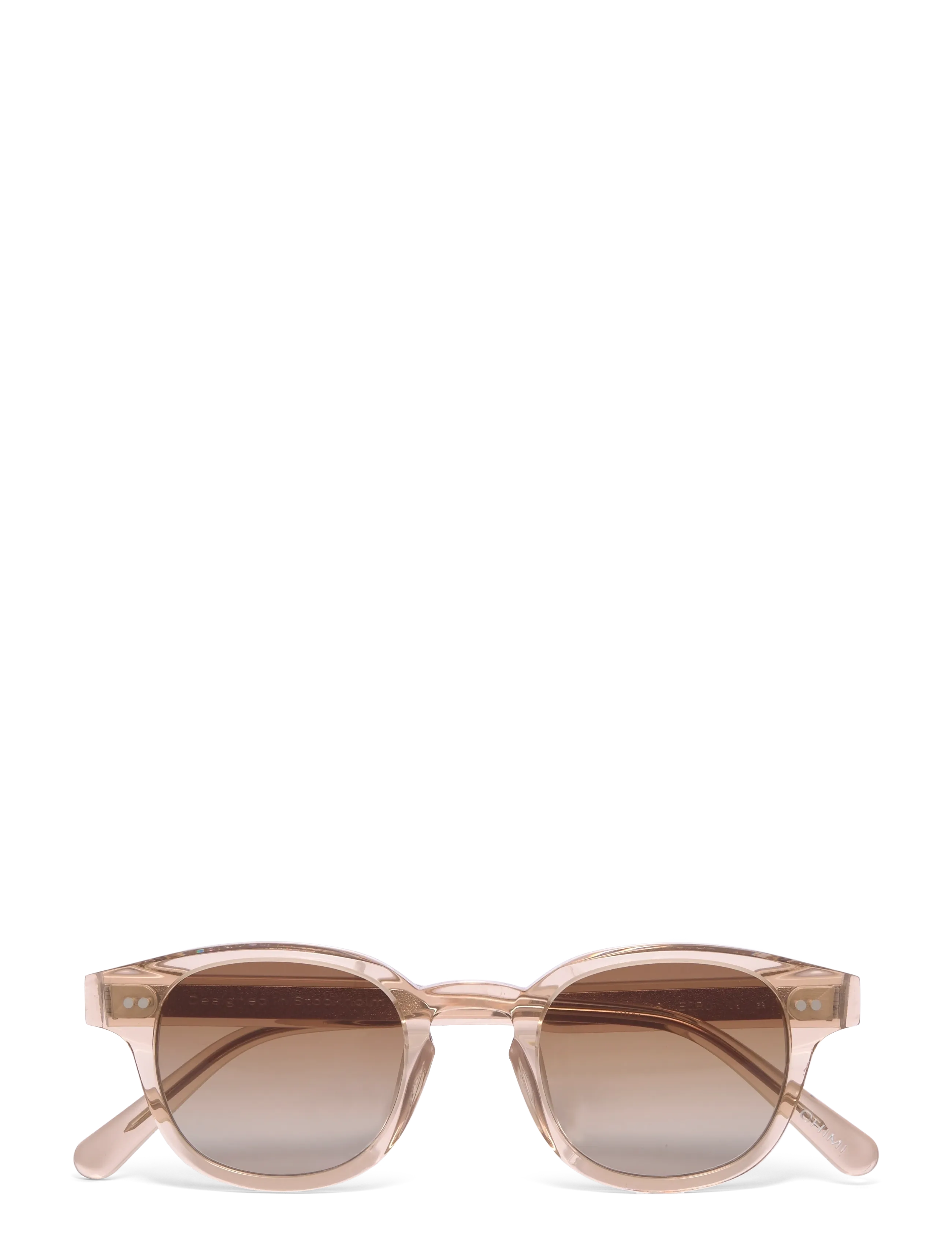 Chimi Core 01 Sun, S, Sunglasses, Beige - Round Frame Frauen