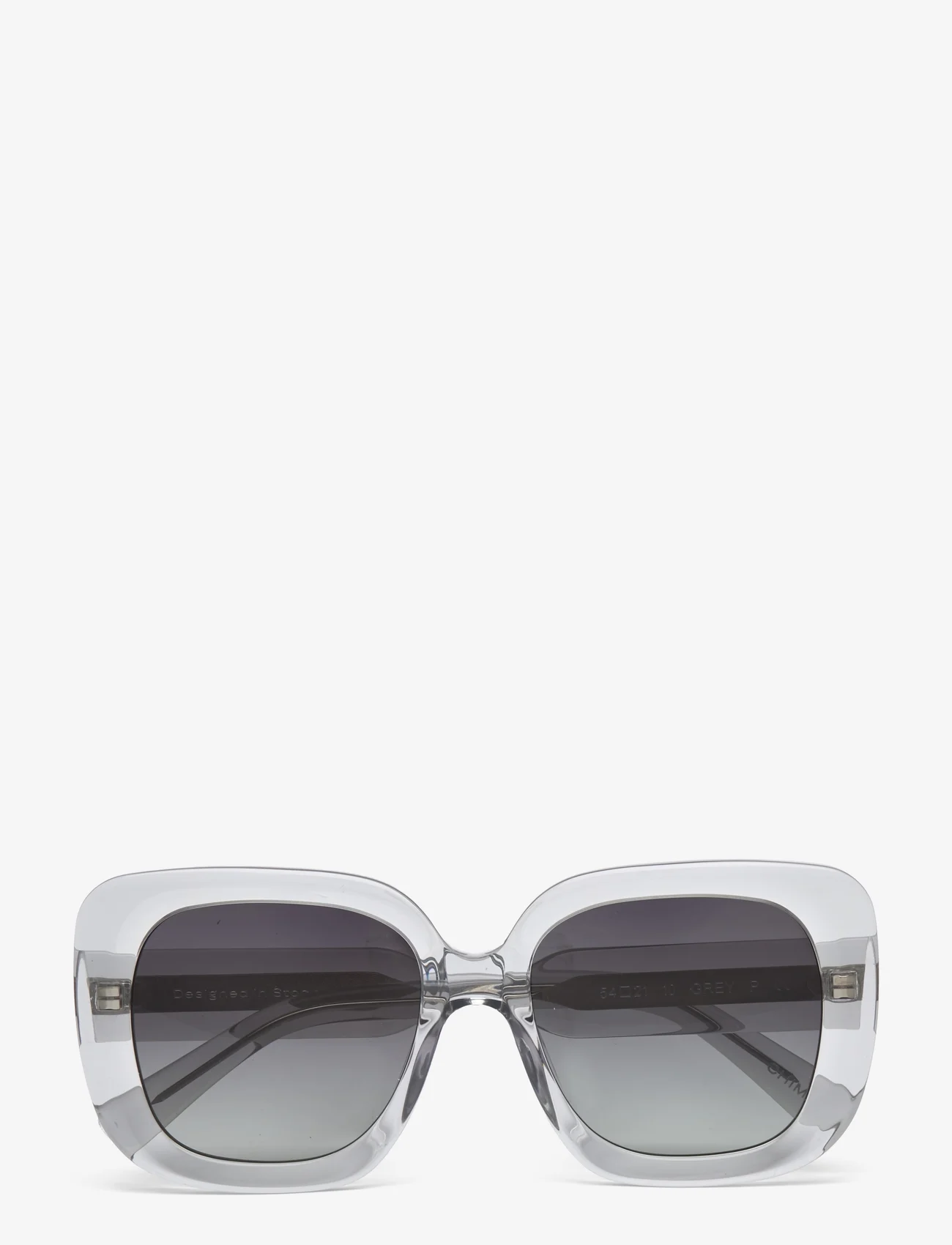 CHIMI - 10M Grey - okulary przeciwsłoneczne prostokątne - grey - 0