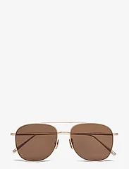 CHIMI - Pilot Soft Gold/Brown - round frame - brown - 0