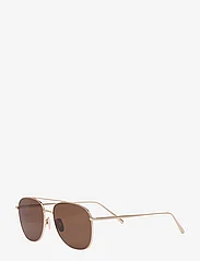 CHIMI - Pilot Soft Gold/Brown - round frame - brown - 1