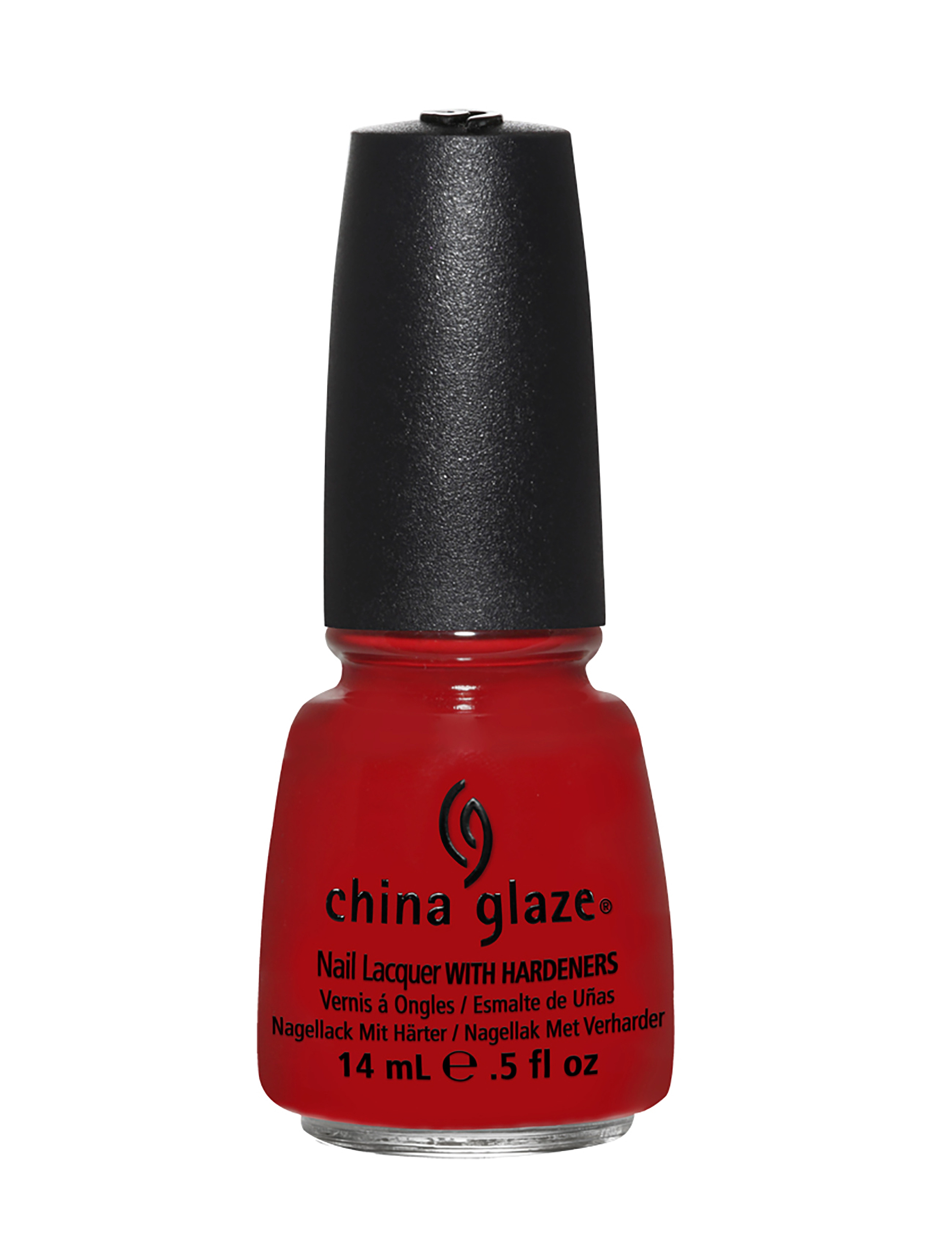 China Glaze Nail Lacquer, Neglelak, Rød, Str: 14 ml