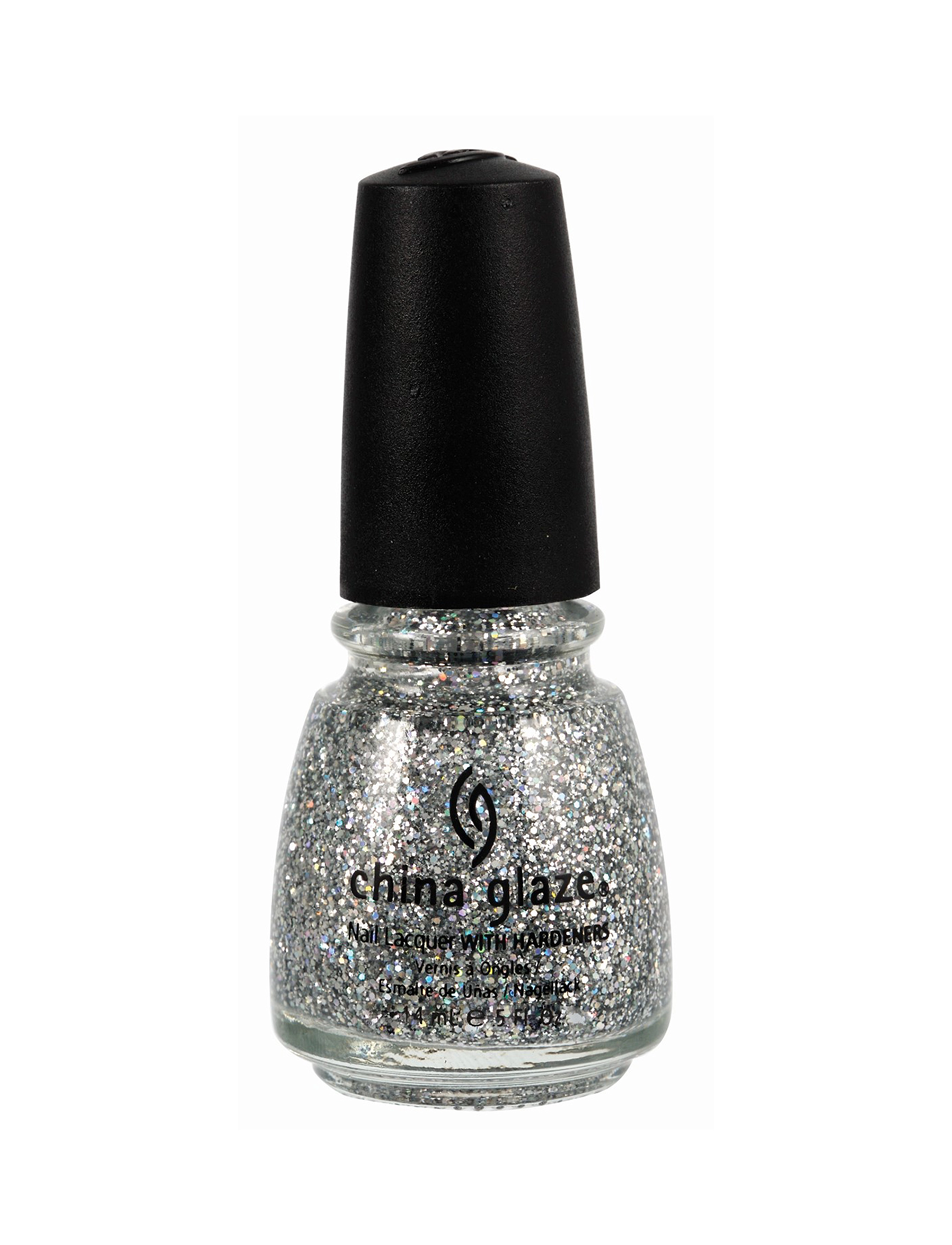 China Glaze Nail Lacquer, Neglelak, Sølv, Str: 14 ml