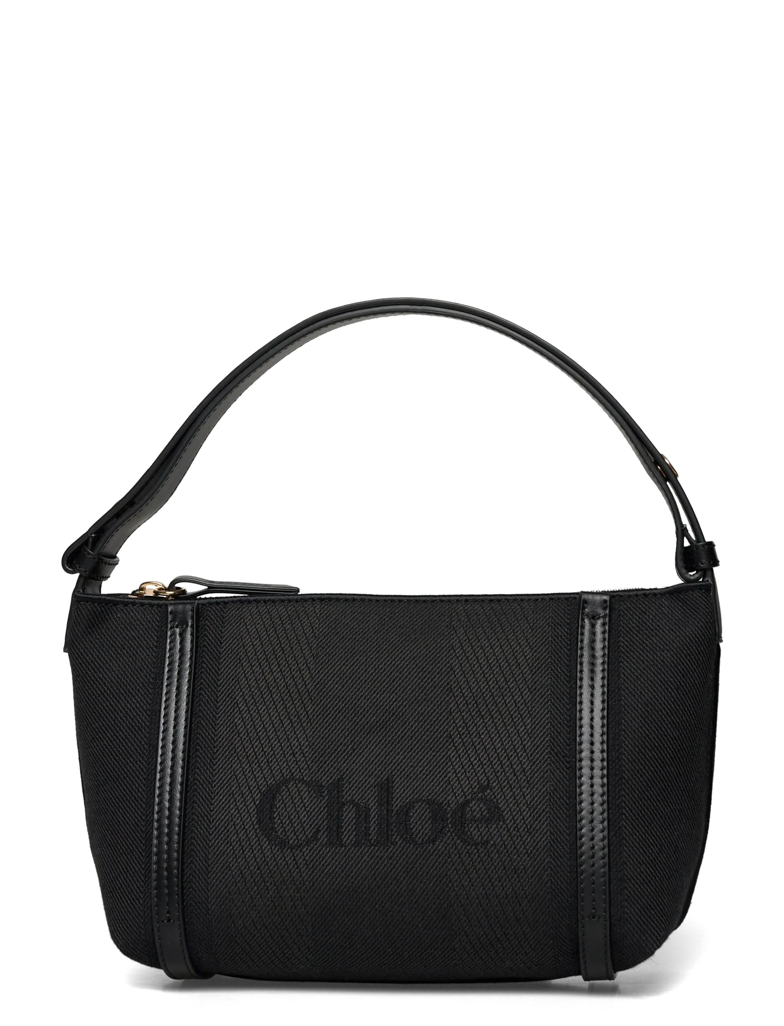 Chloé Carry Shoulder Bag - Shoulder bags - BLACK / black