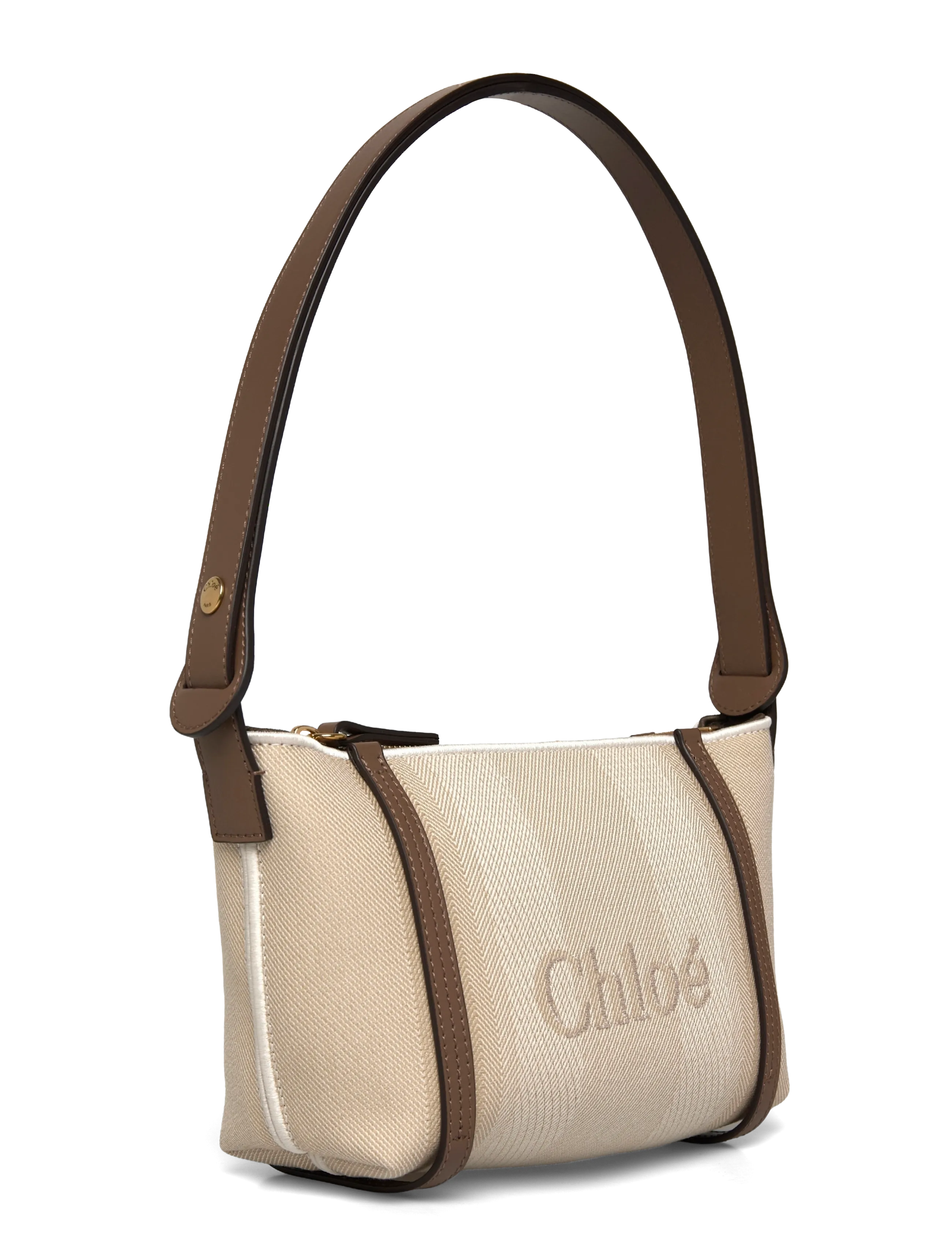 Chloé - Carry Shoulder Bag - tassen - beige - 2