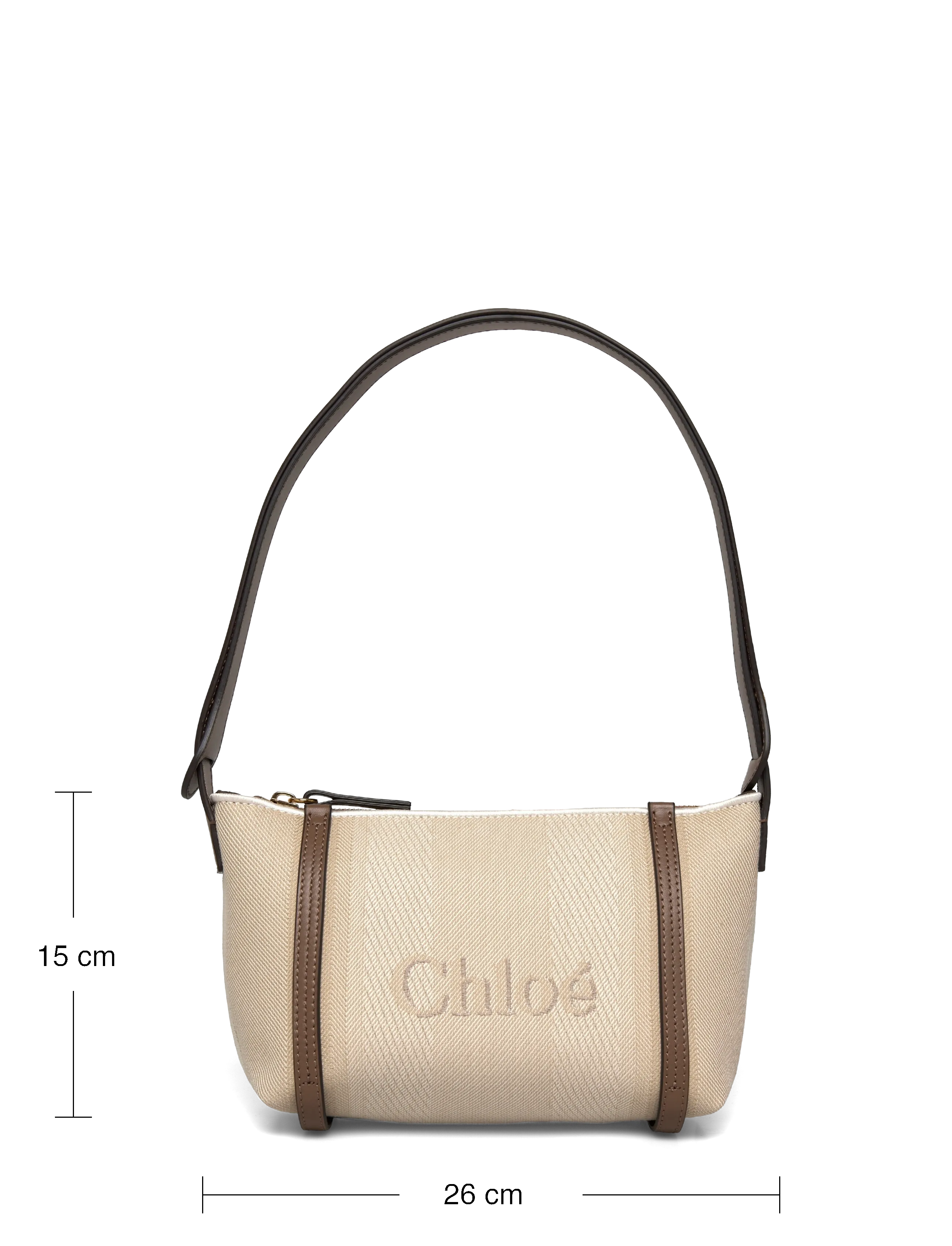 Chloé - Carry Shoulder Bag - tassen - beige - 3