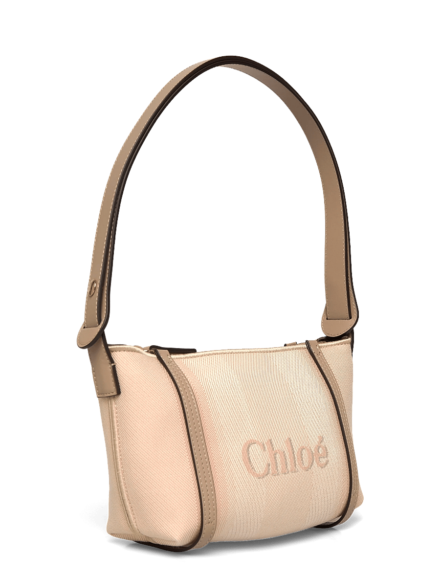 Chloé - Carry Shoulder Bag - töskur - beige - 2