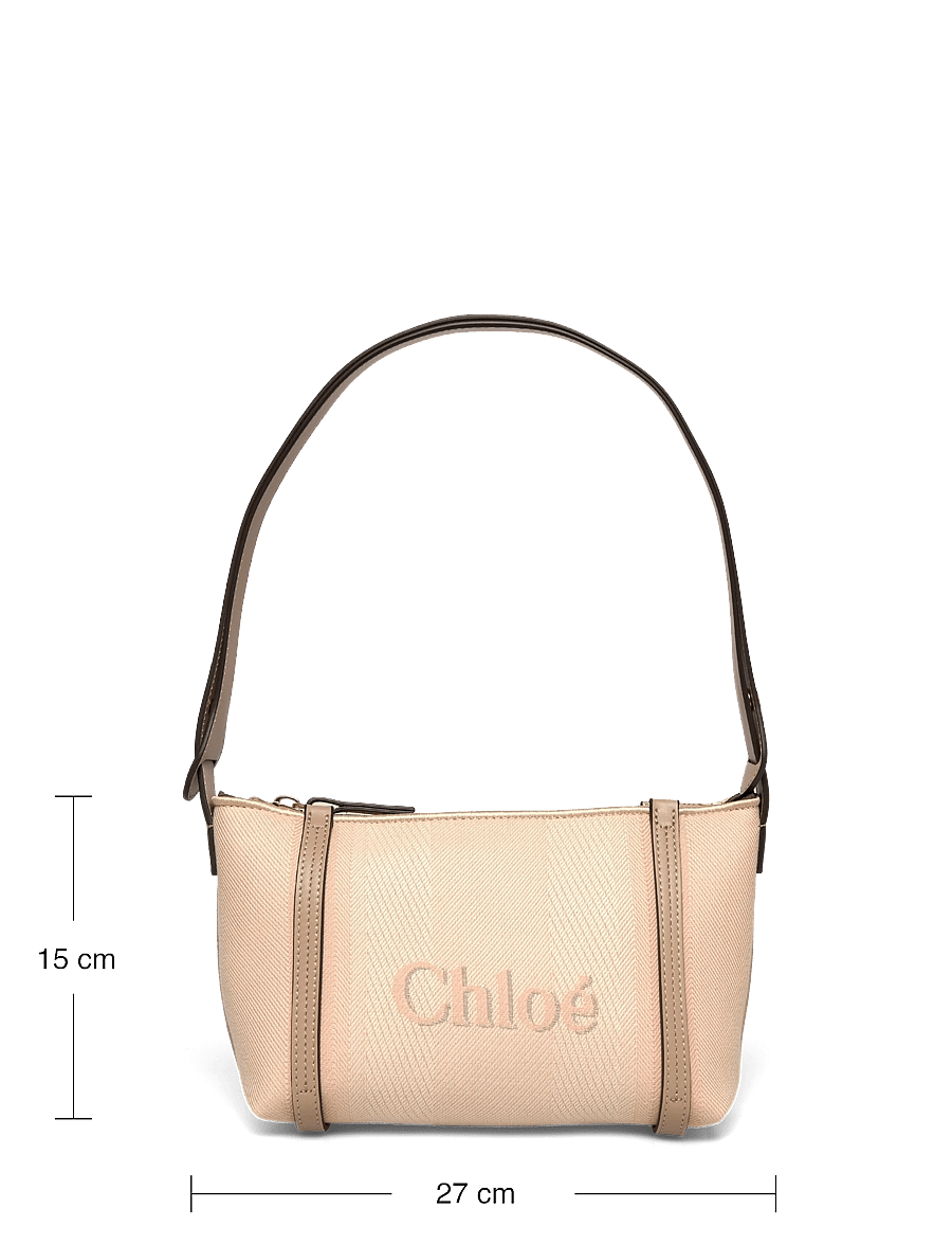 Chloé - Carry Shoulder Bag - töskur - beige - 3