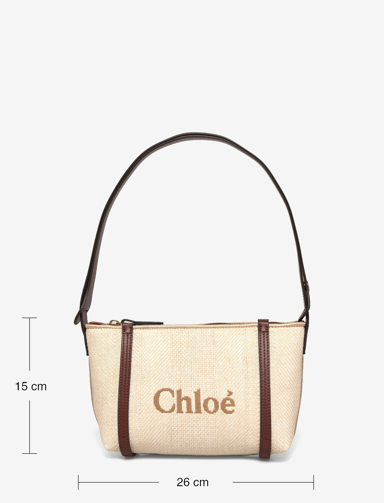 Chloé - Carry Shoulder Bag - mode trends - beige - 3