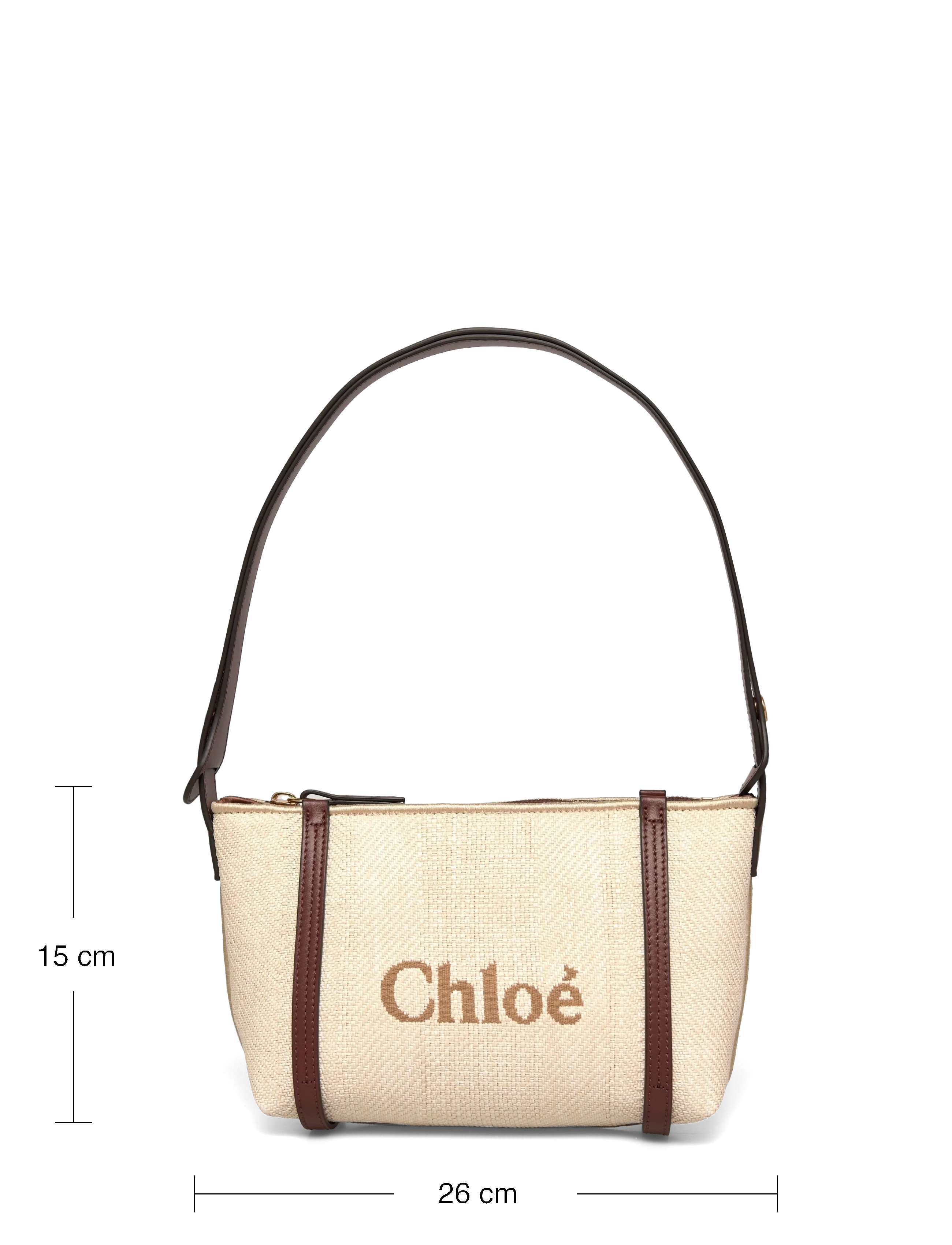 Chloé - Carry Shoulder Bag - per petį permetamos rankinės - beige - 3