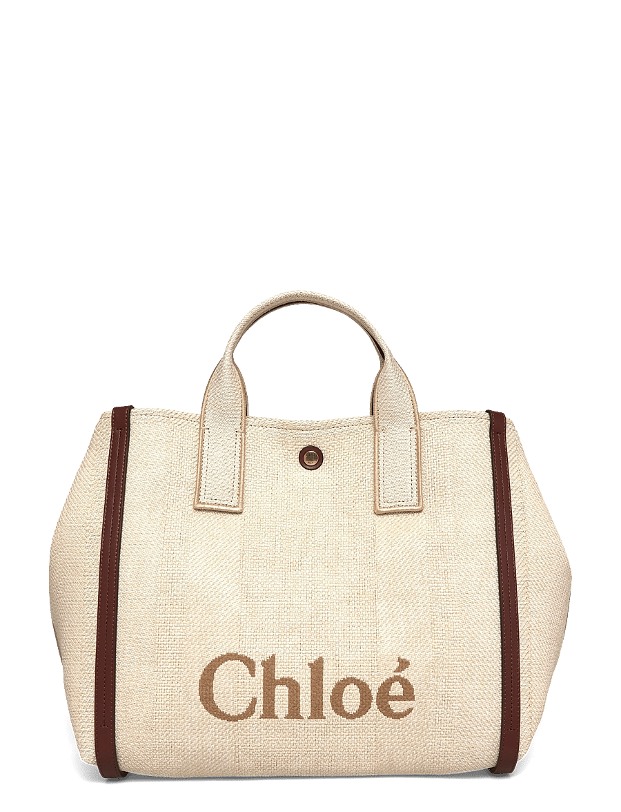 Chloé - Carry Tote Bag - tote bags - beige - 0