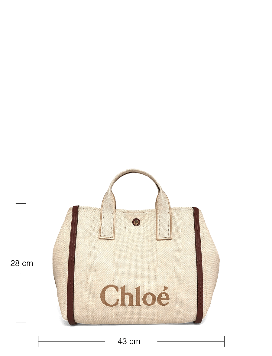 Chloé - Carry Tote Bag - tote bags - beige - 3