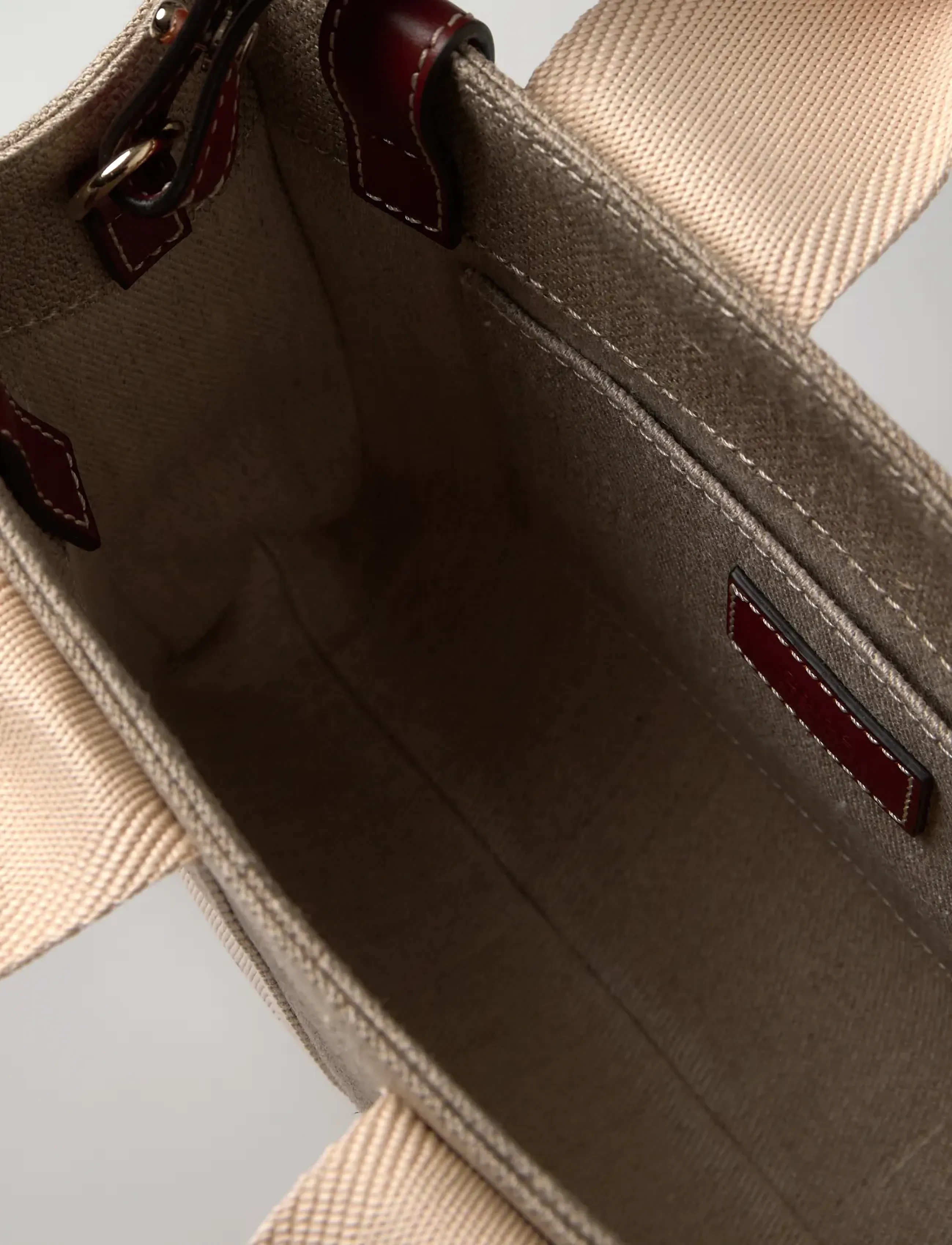 Chloé - Woody Tote Bag - tote bags - beige - 5