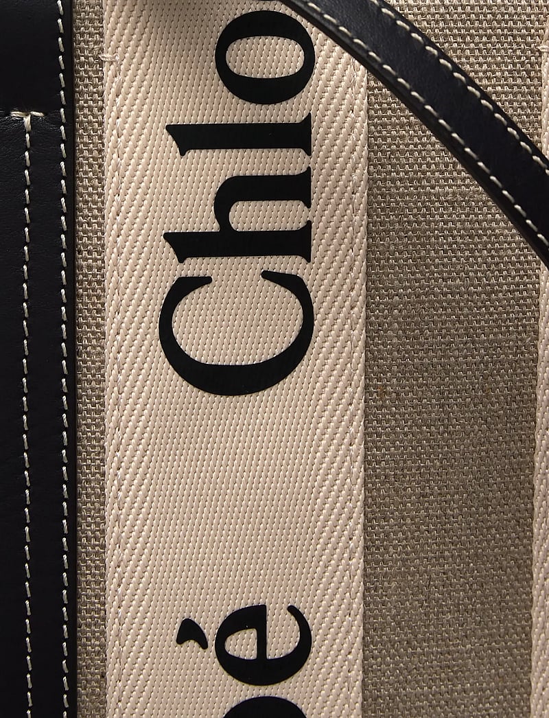 Chloé - Woody Tote Bag - tote bags - beige - 4