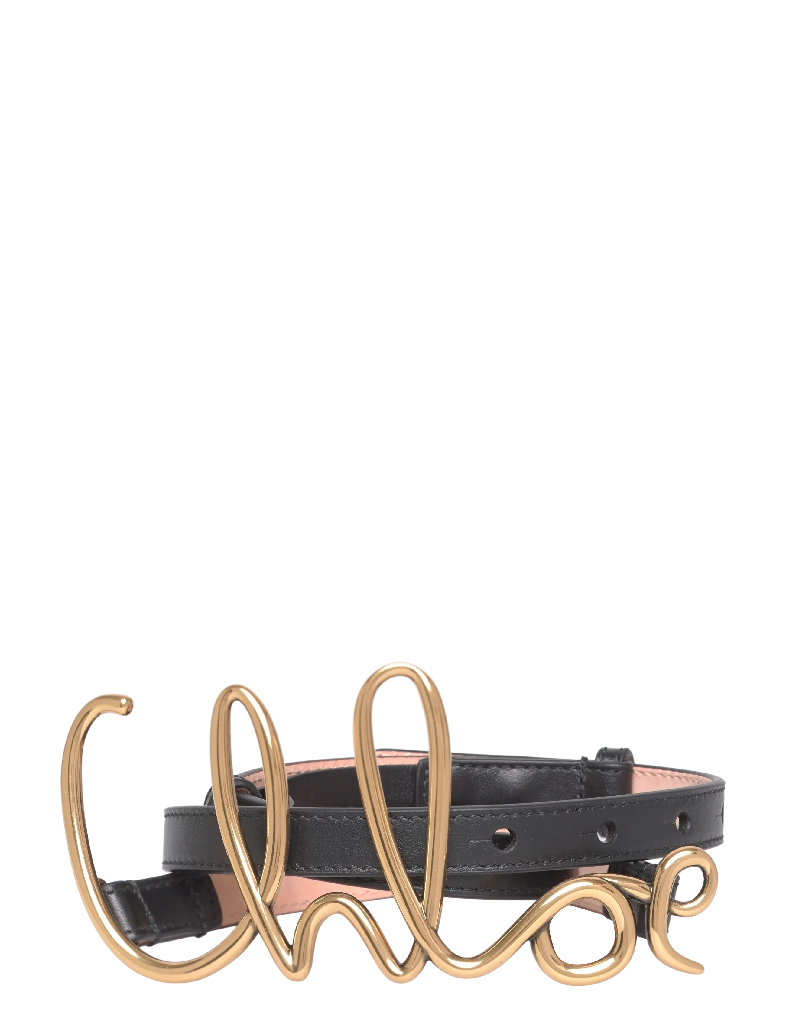 Chloé Iconic Small Belt, M, Black, Belts > Casual Belt, Dame