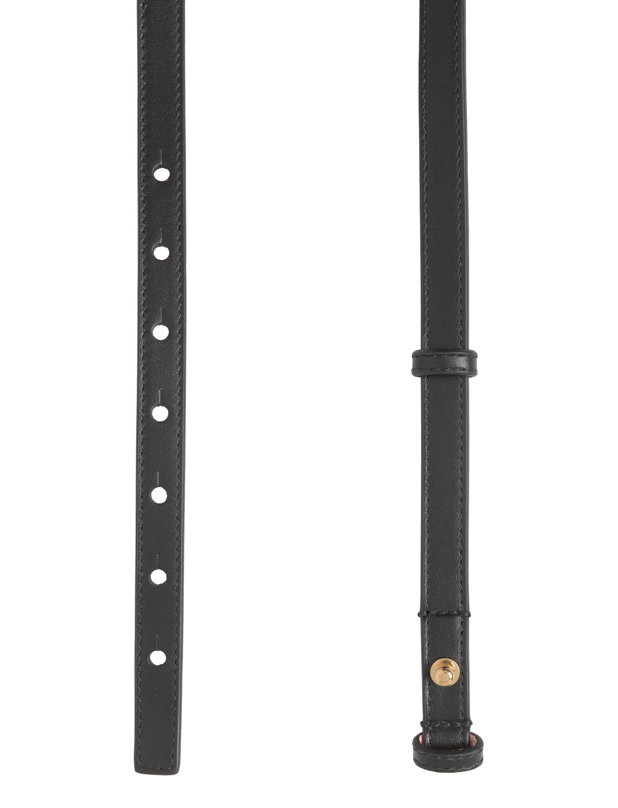Chloé - Iconic Small Belt - leðurbelti - black - 1