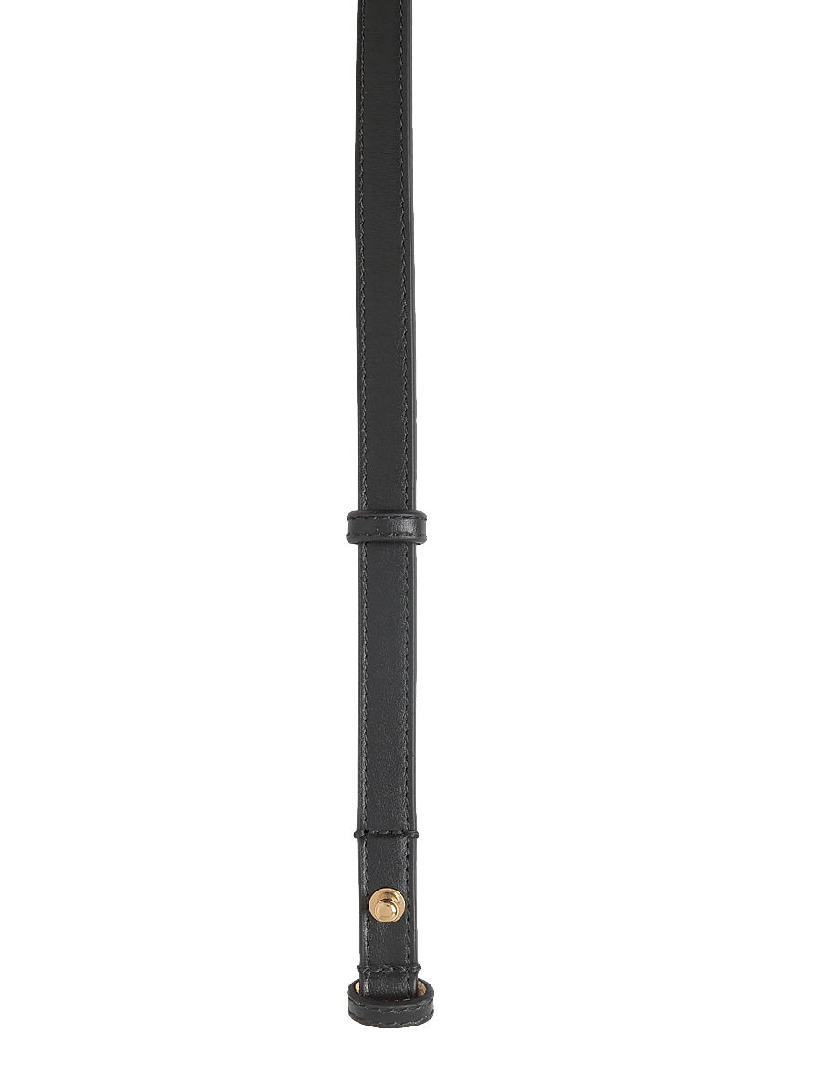 Chloé - Iconic Small Belt - læderbælter - black - 2