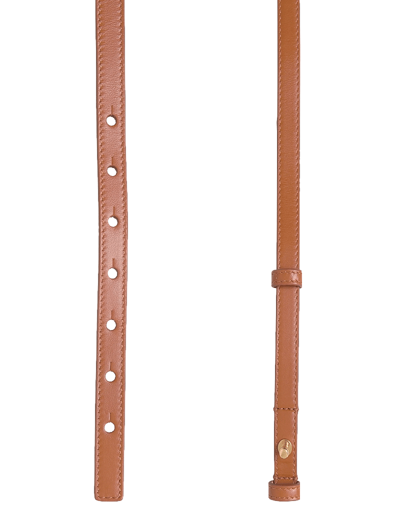 Chloé - Iconic Small Belt - nahkavyöt - brown - 1